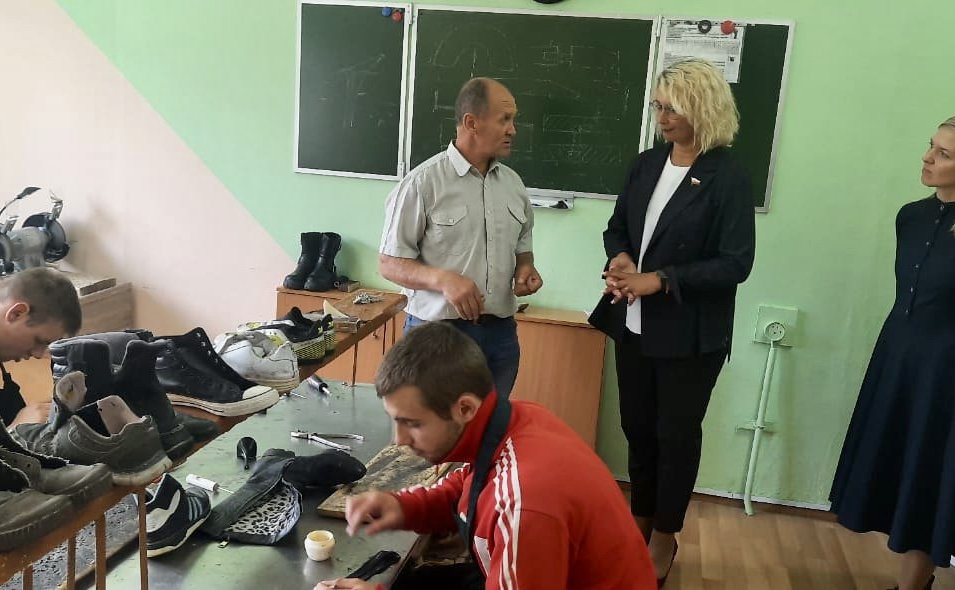 Наталия Косихина в рамках работы в регионе посетила ряд социальных учреждений