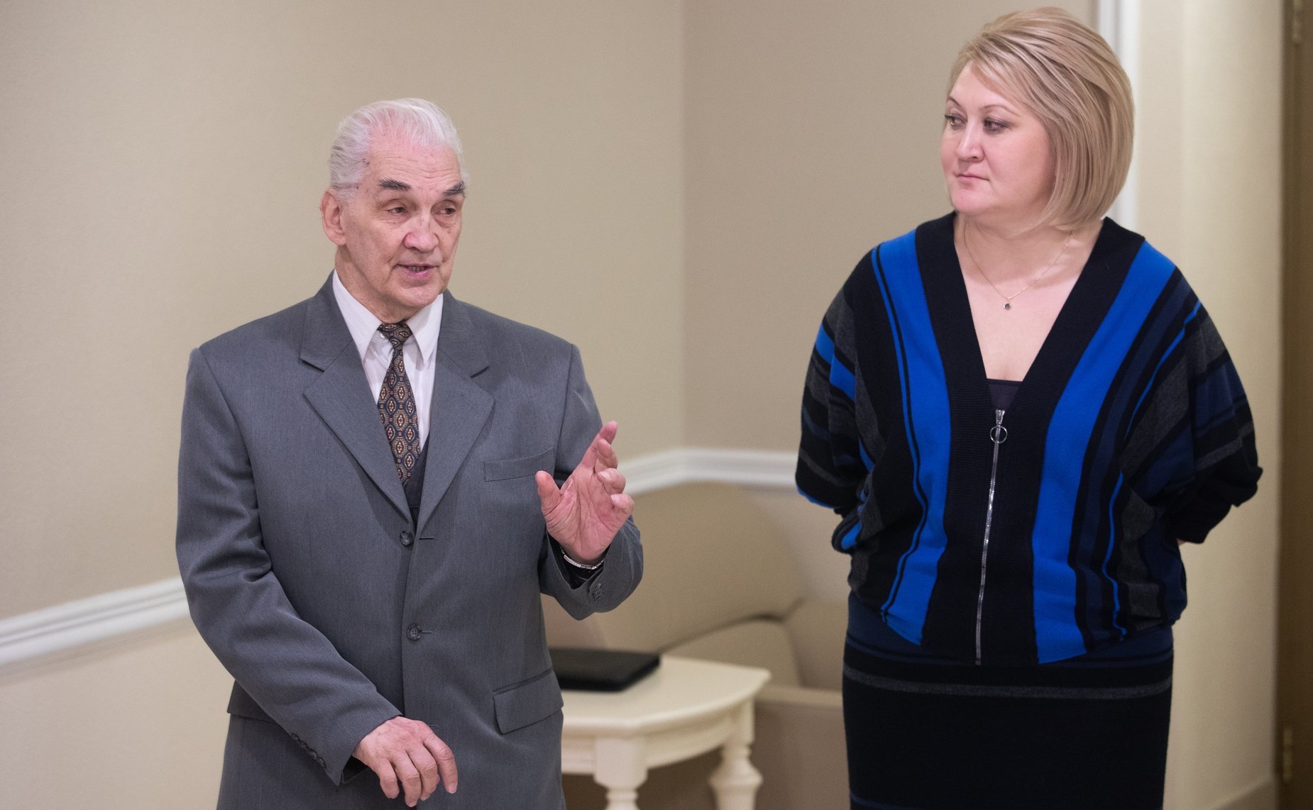 Открытие выставки Москва и москвичи в Совете Федерации