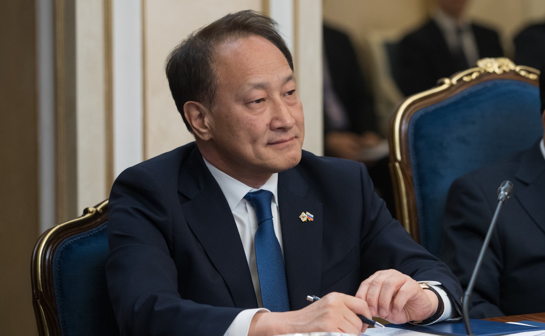 Встреча Валентины Матвиенко с Председателем Национального собрания Республики Корея Мун Хи Саном