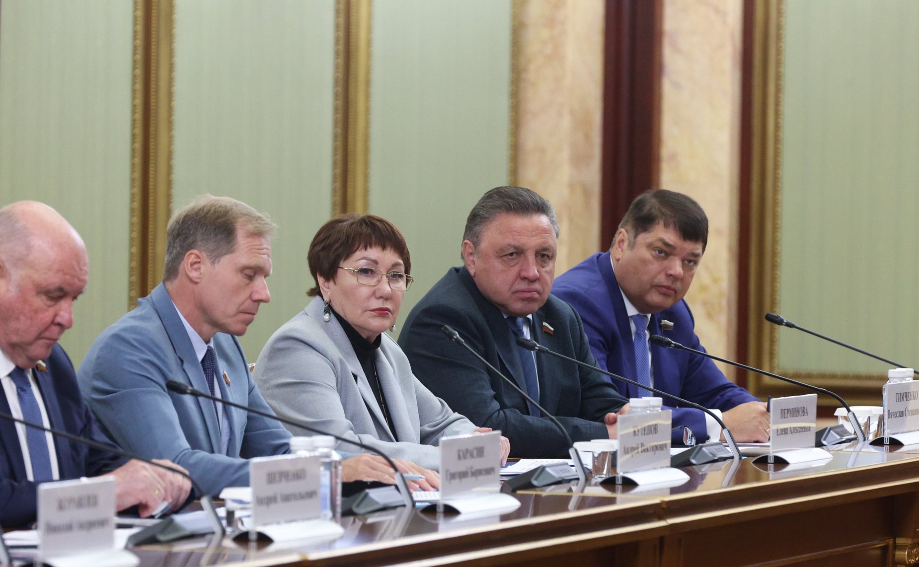 Встреча Председателя Правительства Российской Федерации Михаила Мишустина с руководством Совета Федерации