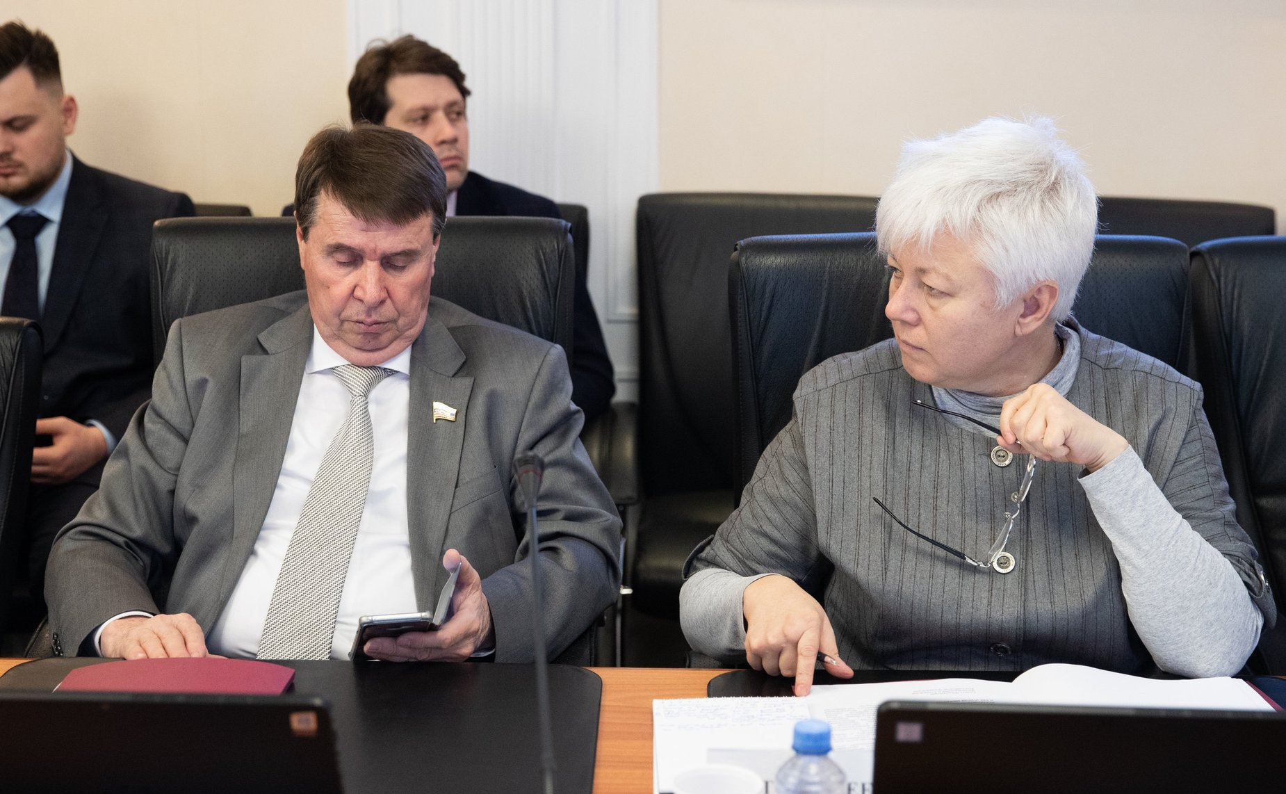 Сергей Цеков и Ольга Тимофеева