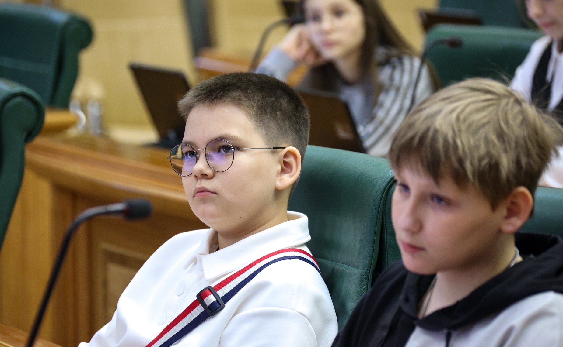 Встреча сенаторов РФ с детьми участников специальной военной операции