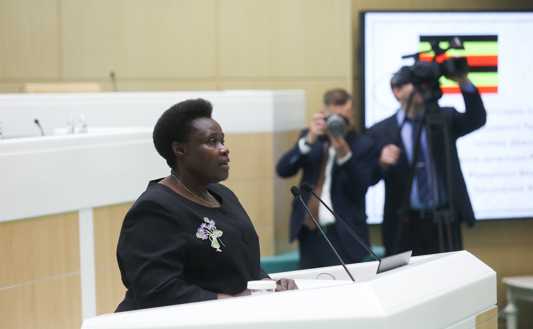 Вице-президент Республики Уганда Джессика Алупо