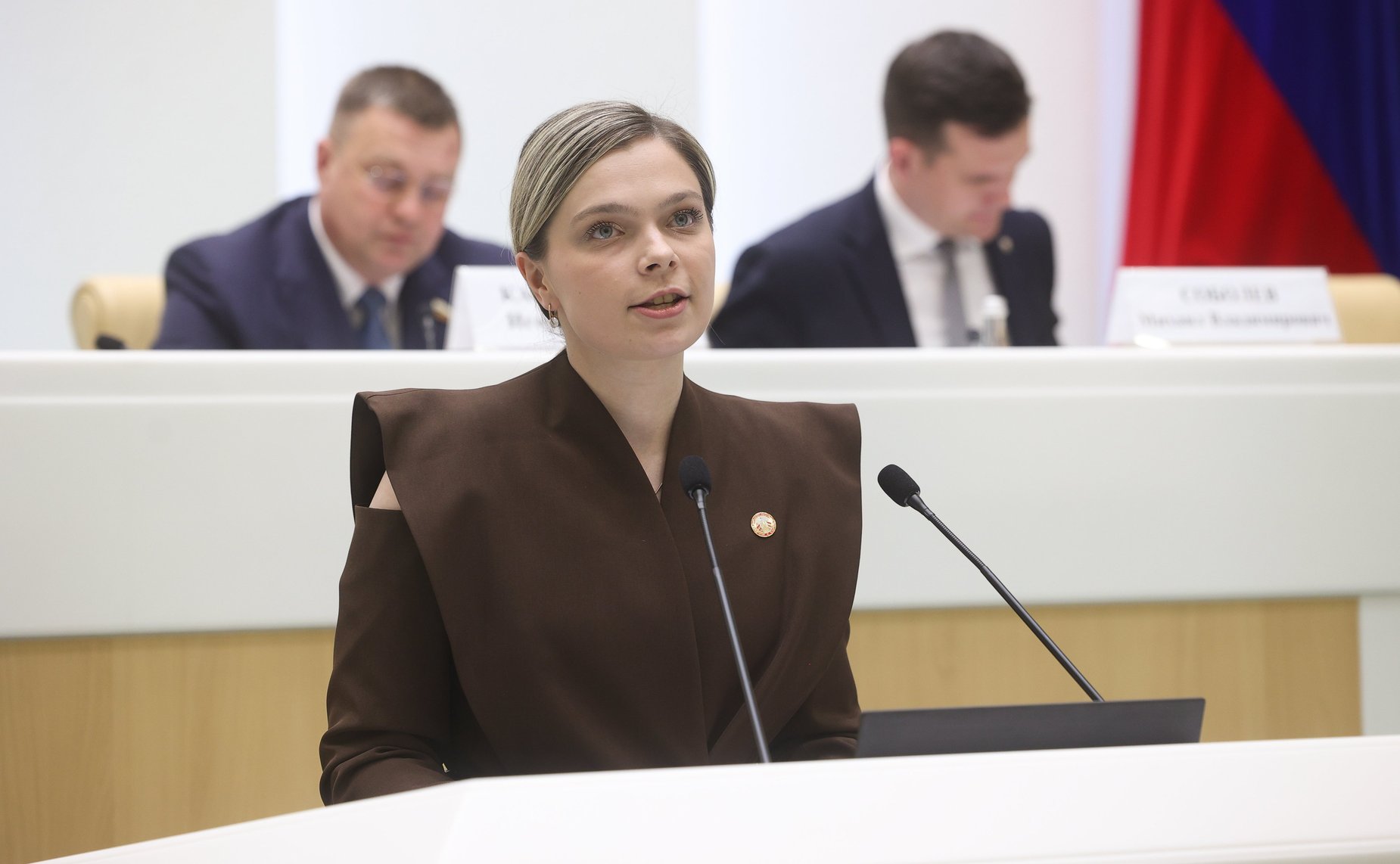 Заседание Палаты молодых законодателей при Совете Федерации