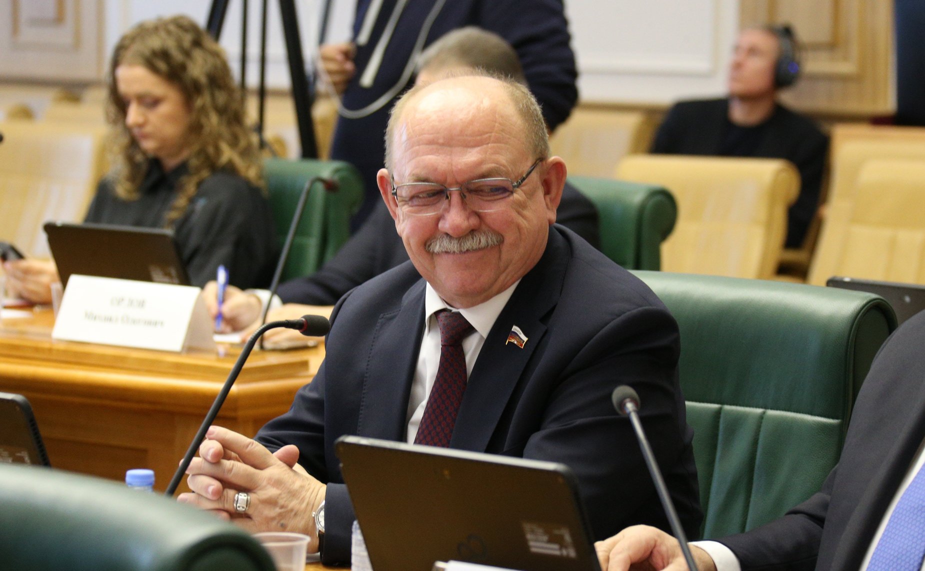 Встреча сенаторов Российской Федерации с руководителем Федерального агентства по рыболовству Ильёй Шестаковым в формате «Открытого диалога»