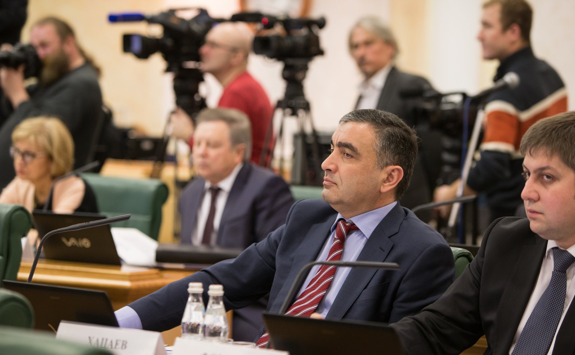 Хацаев Встреча Председателя СФ со статс-секретарями министерств и ведомств Российской Федерации
