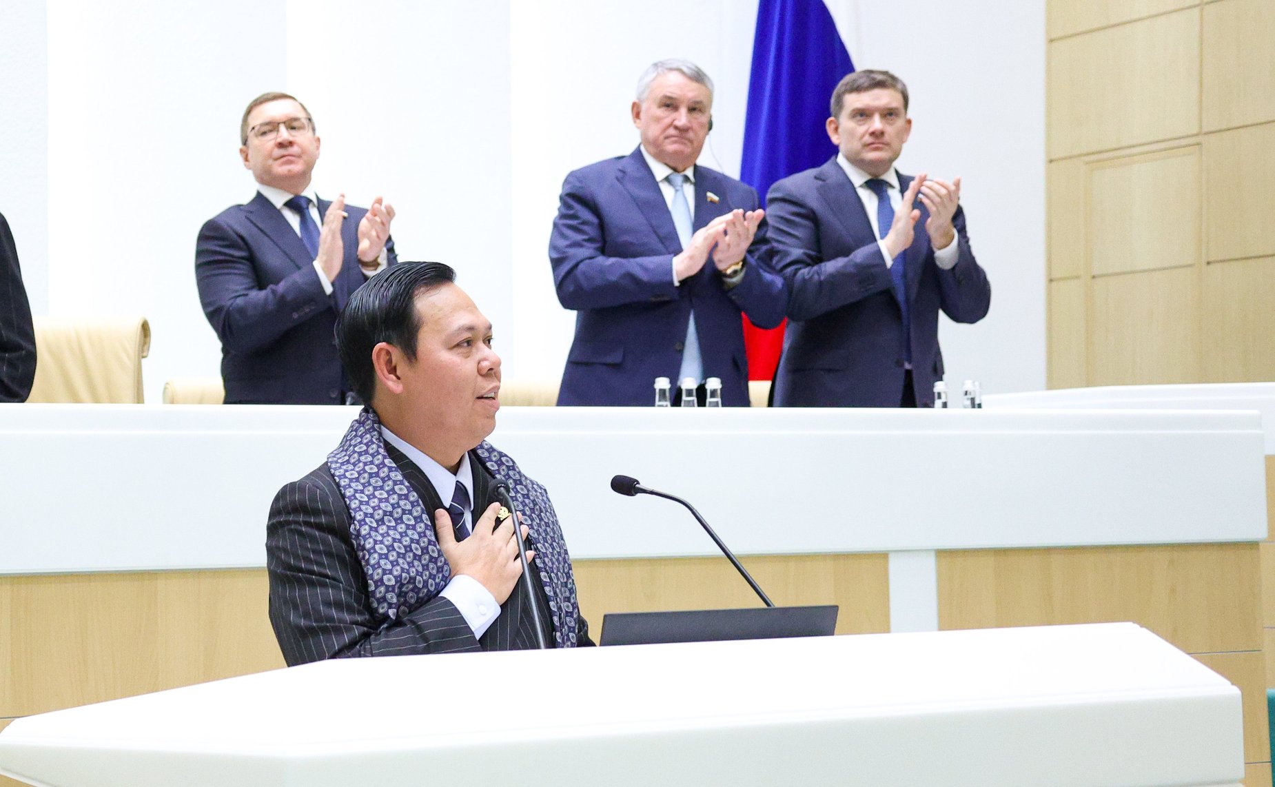 Председатель Совета представителей регионов Республики Индонезии Султан Бактиар Наджамудин