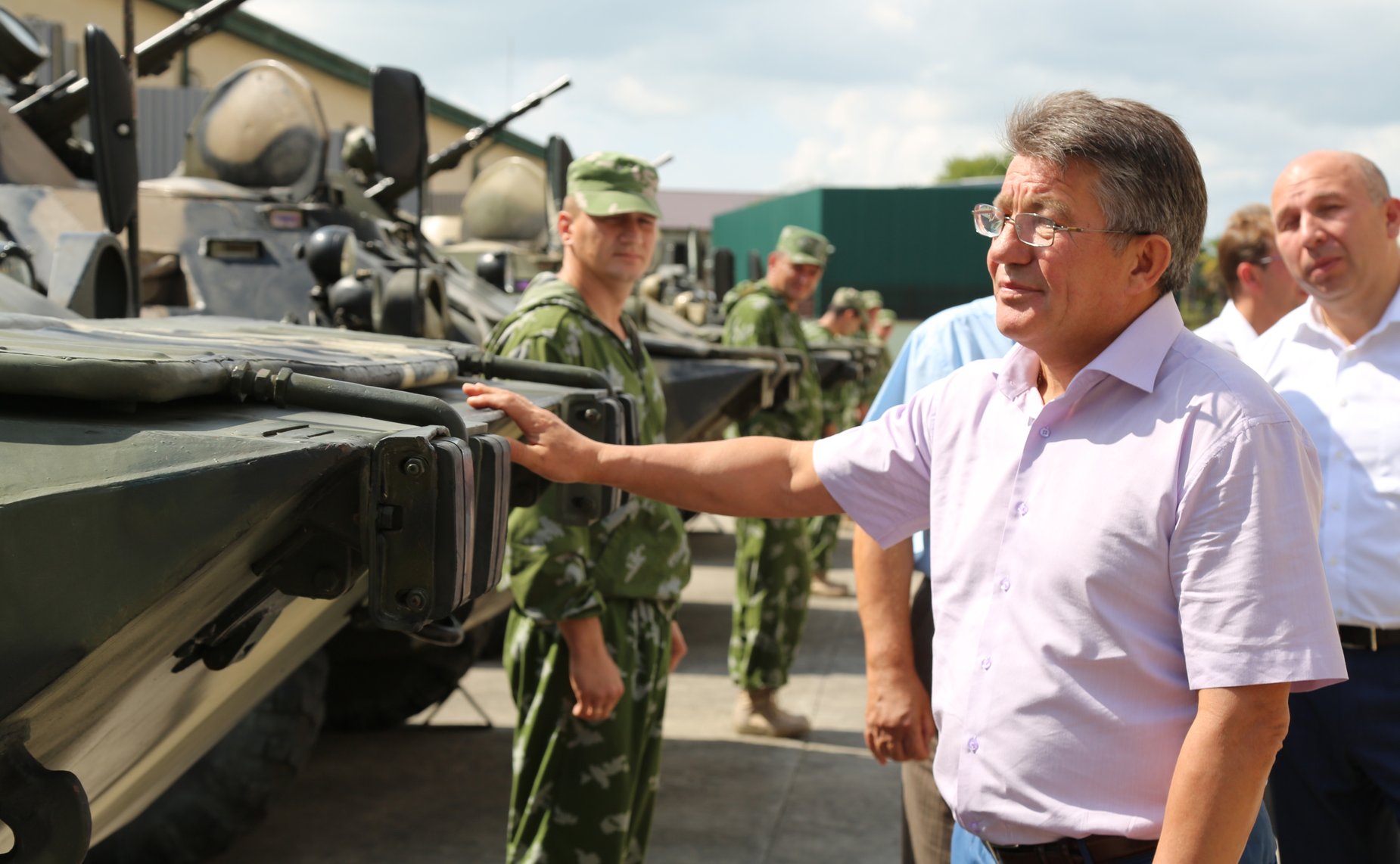 В ходе визита в Республику Абхазия делегация Совета Федерации посетила Пограничное управление ФСБ России