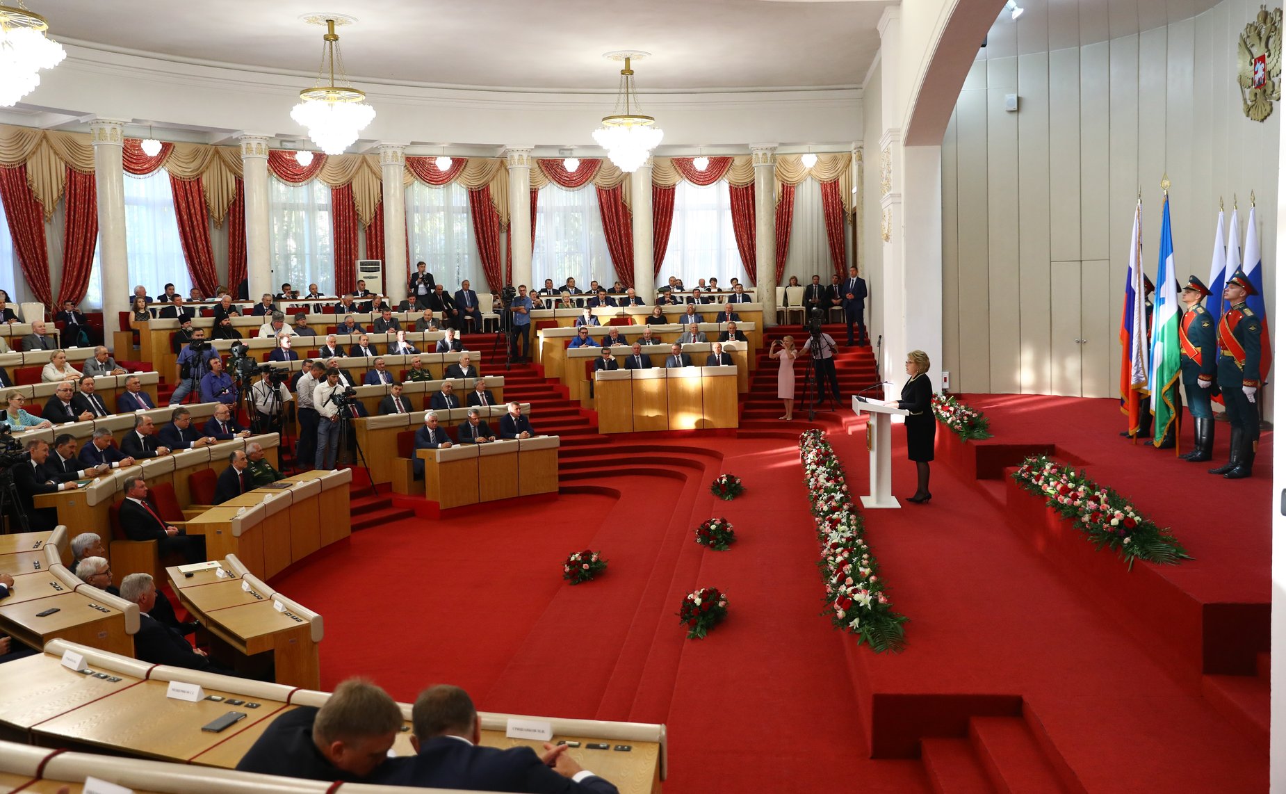 Валентина Матвиенко выступила на торжественном мероприятии, посвященном 460-летию единения народов Кабардино-Балкарии и России