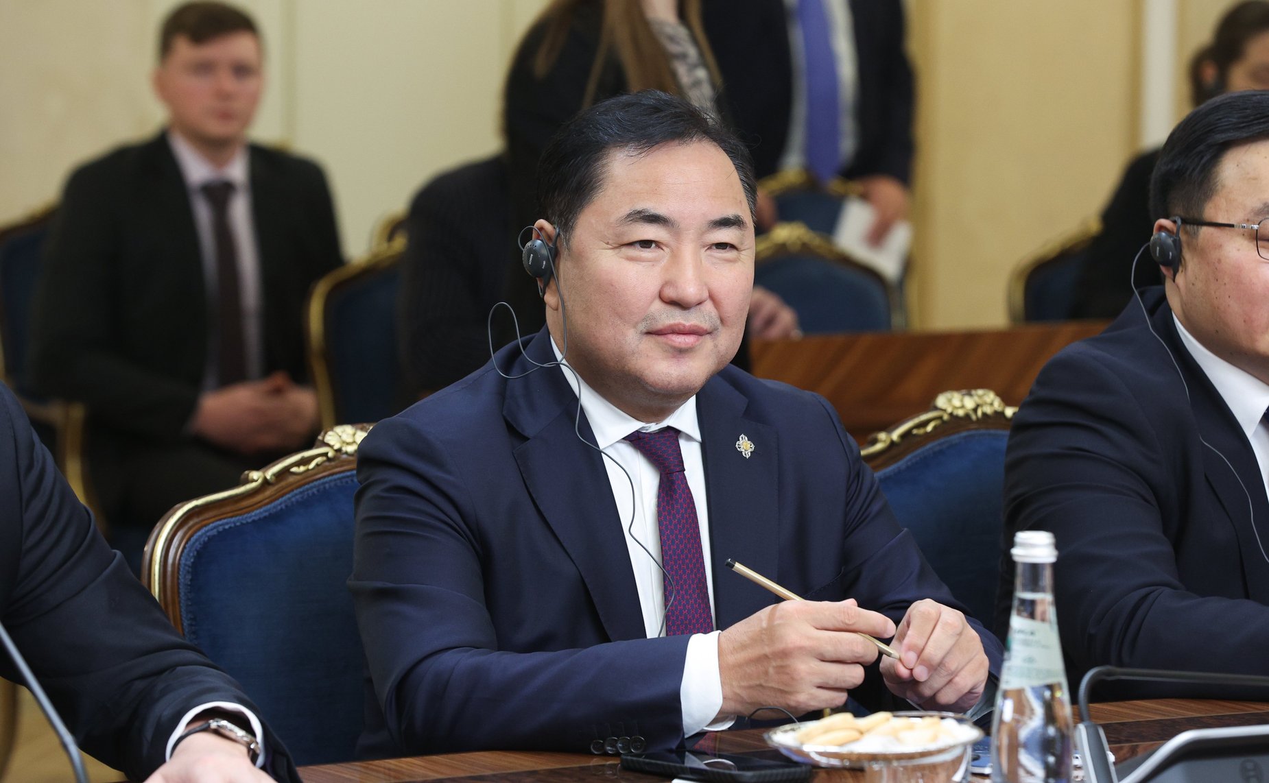 Валентина Матвиенко провела встречу с Председателем Великого Государственного Хурала Монголии Ням-Осорын Учралом