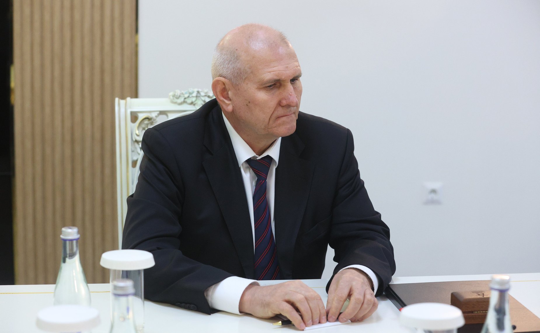 Встреча Председателя Совета Федерации, Председателя Совета МПА СНГ Валентины Матвиенко с Президентом Киргизской Республики Садыром Жапаровым