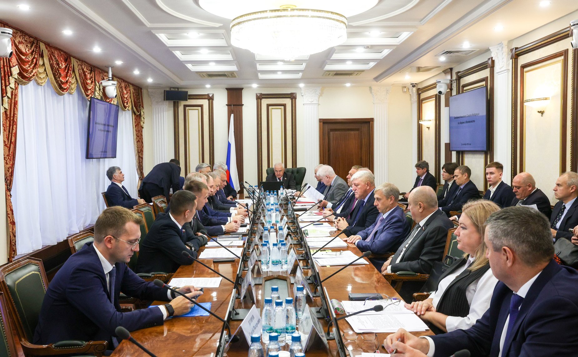 Заседание Комитета Совета Федерации по обороне и безопасности