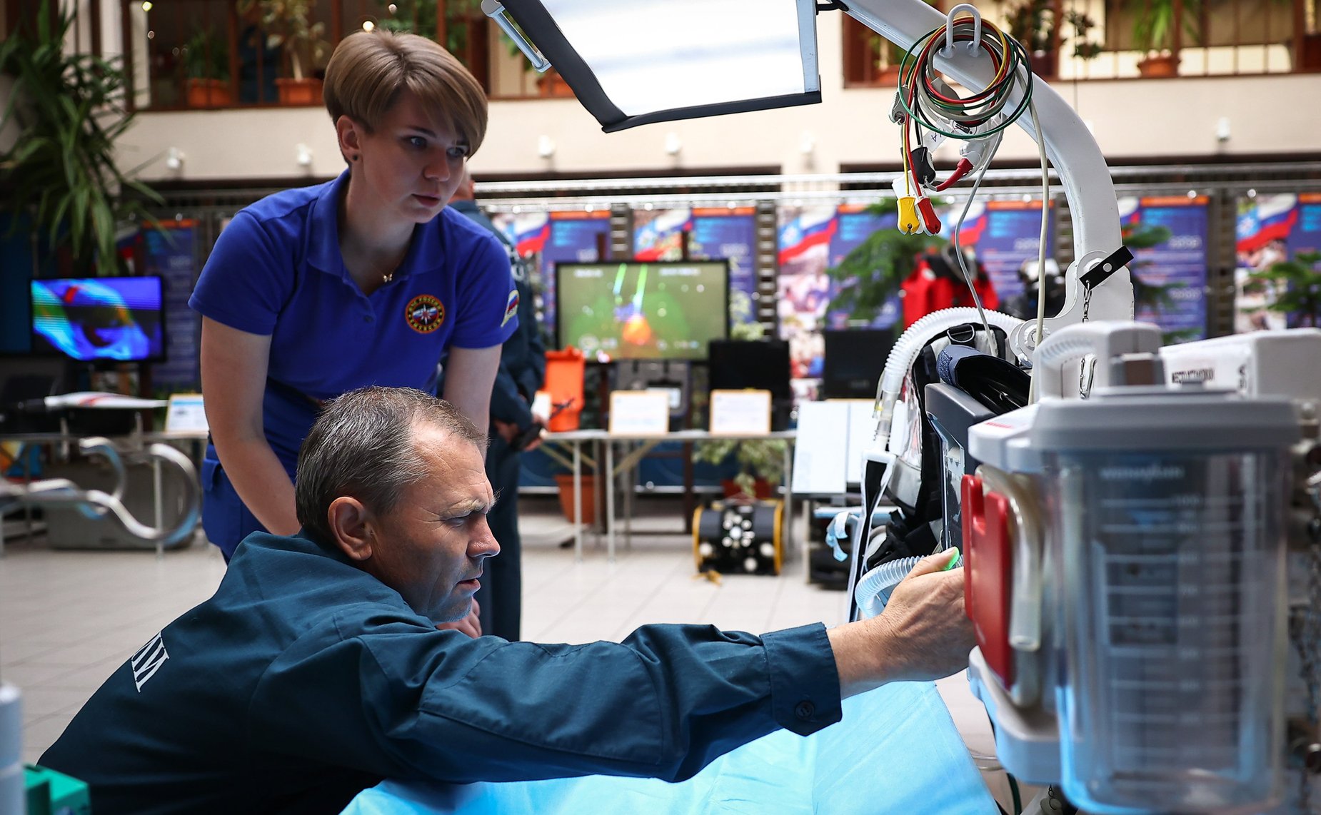 Юрий Воробьев дал старт всероссийской штабной тренировке по гражданской обороне