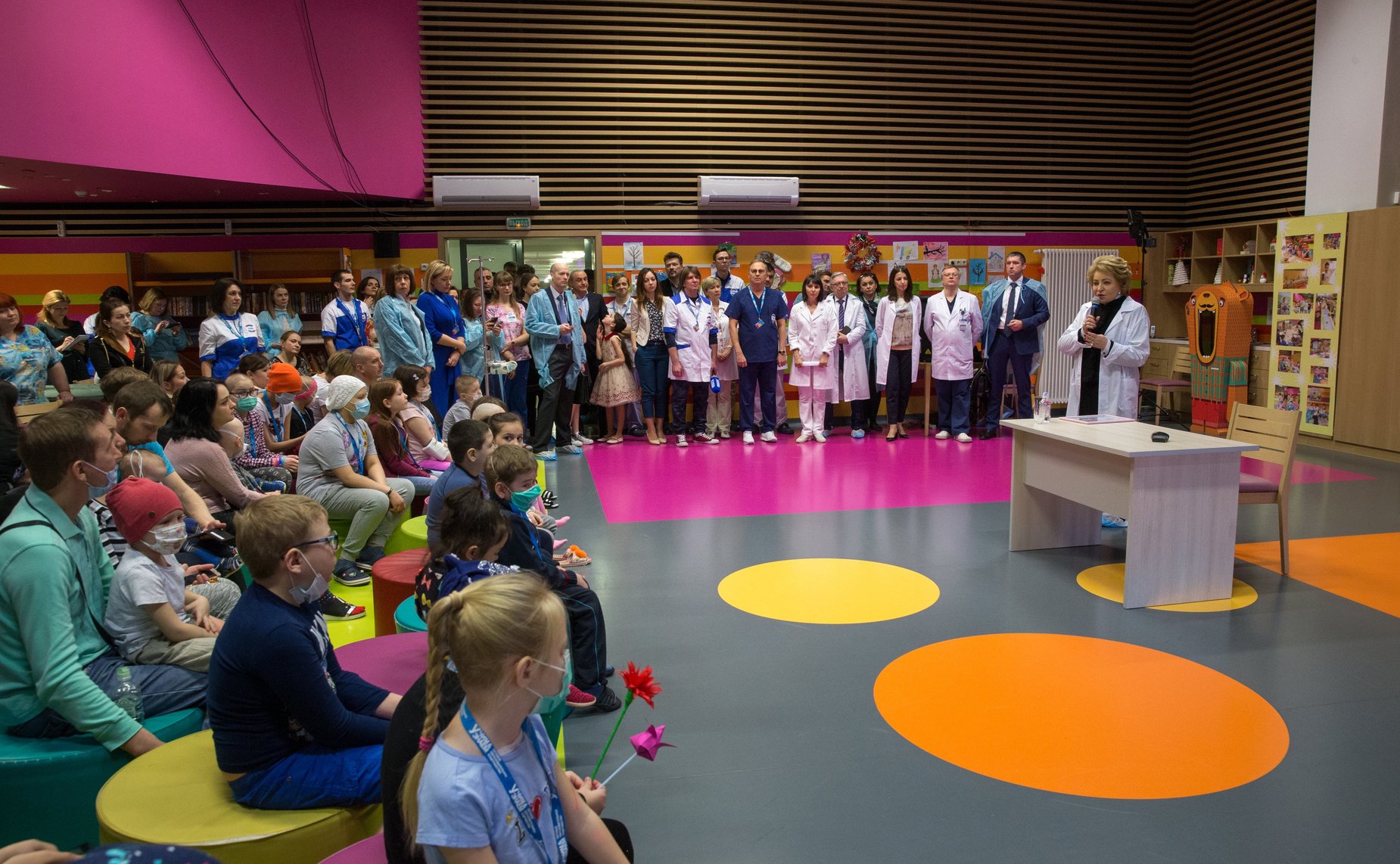 Председатель Совета Федерации посетила Национальный научно-практический центр детской гематологии, онкологии и иммунологии имени Д. Рогачева