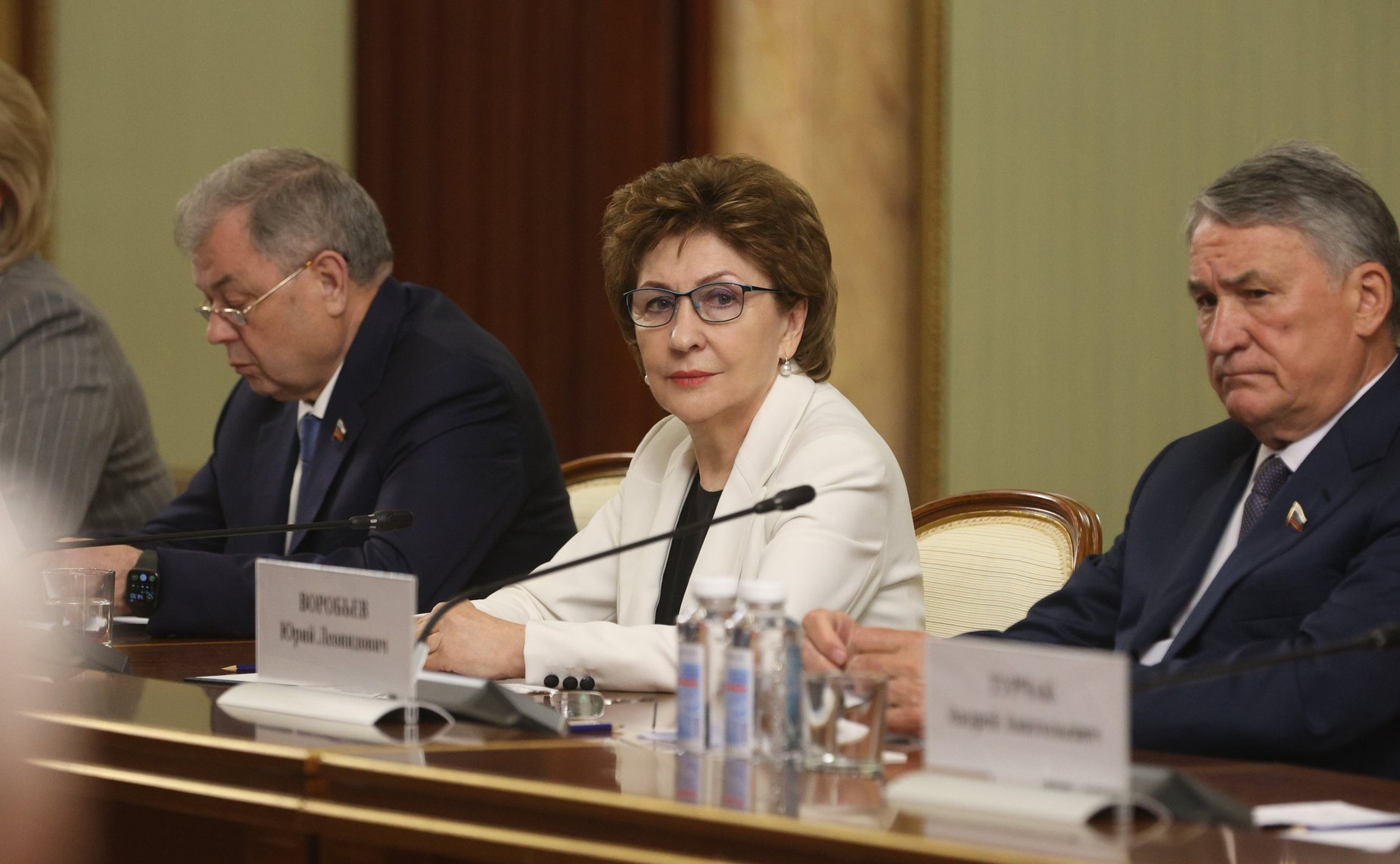 Встреча Председателя Правительства РФ с членами Совета палаты СФ