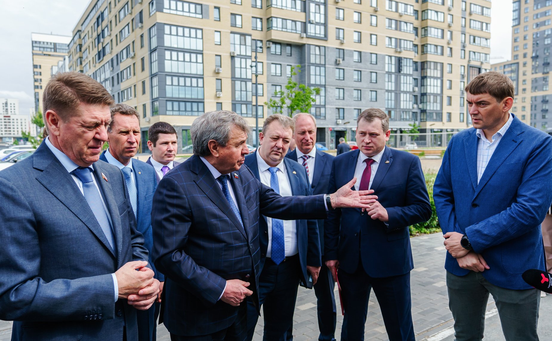 Сенаторы РФ осмотрели площадку Комплексного Развития Территории №1