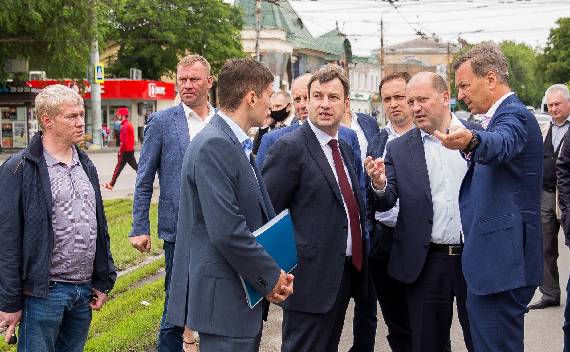 Андрей Яцкин посетил Таганрог в рамках рабочей поездки в Ростовскую область