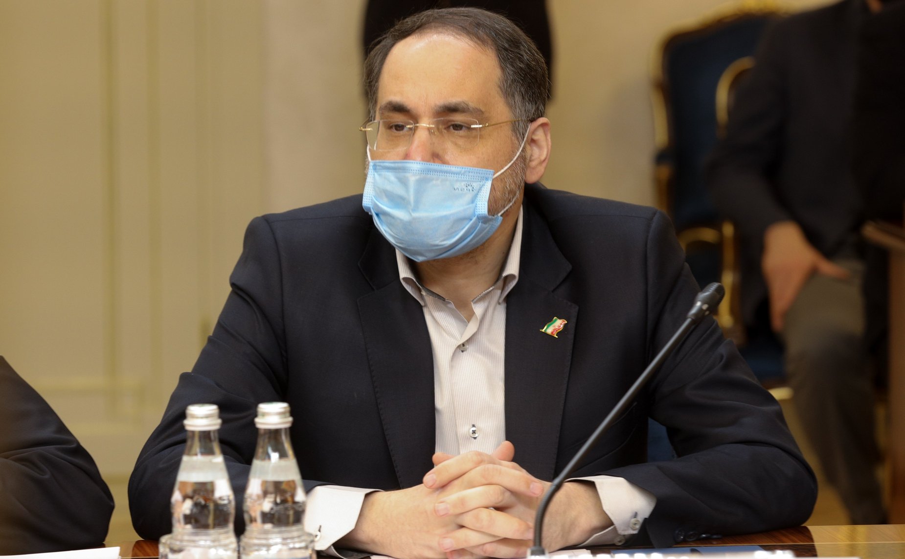 Встреча Валентины Матвиенко с Председателем Собрания Исламского Совета Исламской Республики Иран Мохаммадом Багером Галибафом