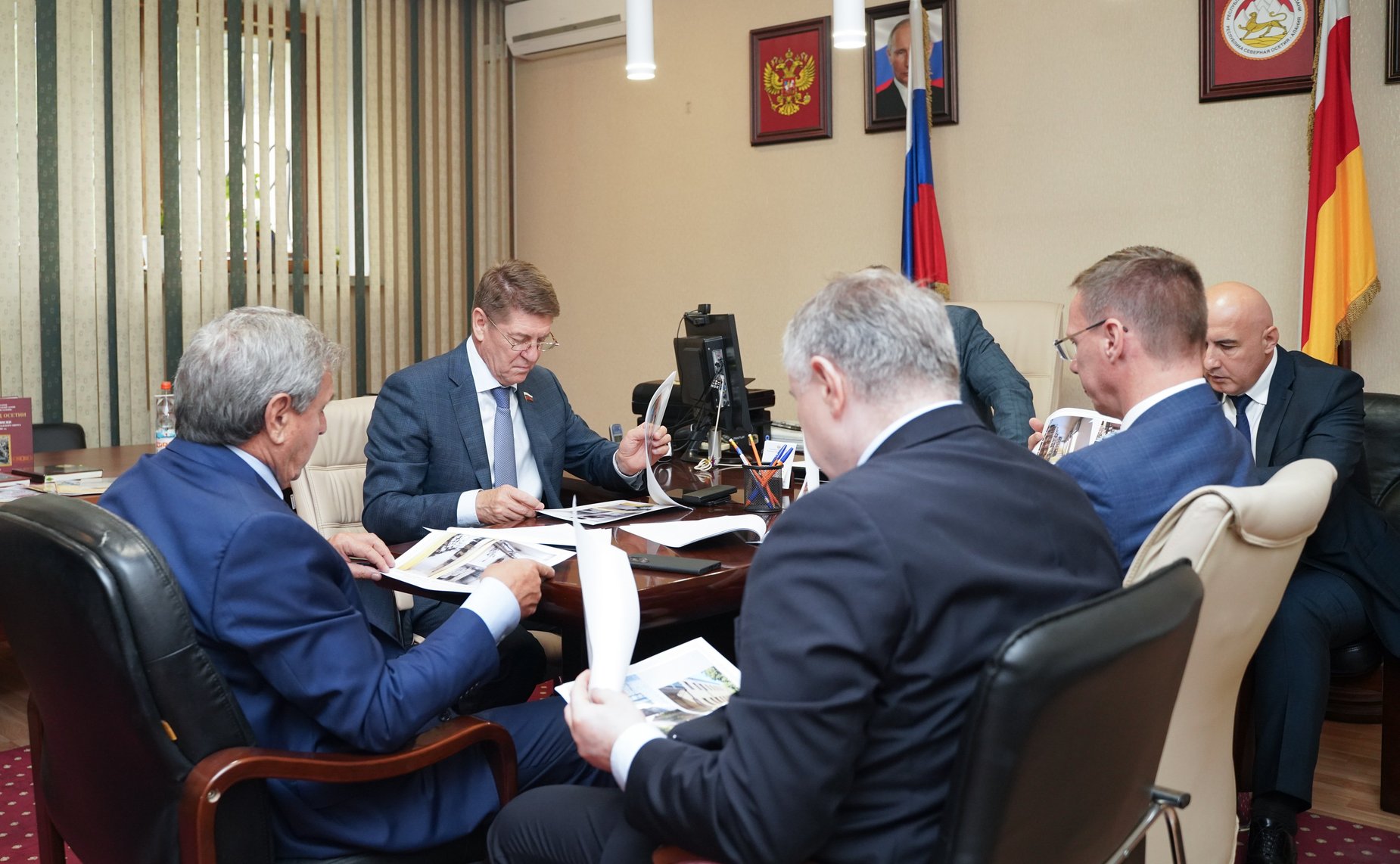 Выездное совещание Комитета СФ по федеративному устройству, региональной политике, местному самоуправлению и делам Севера в рамках подготовки проведения Дней Северной Осетии-Алании в Совете Федерации