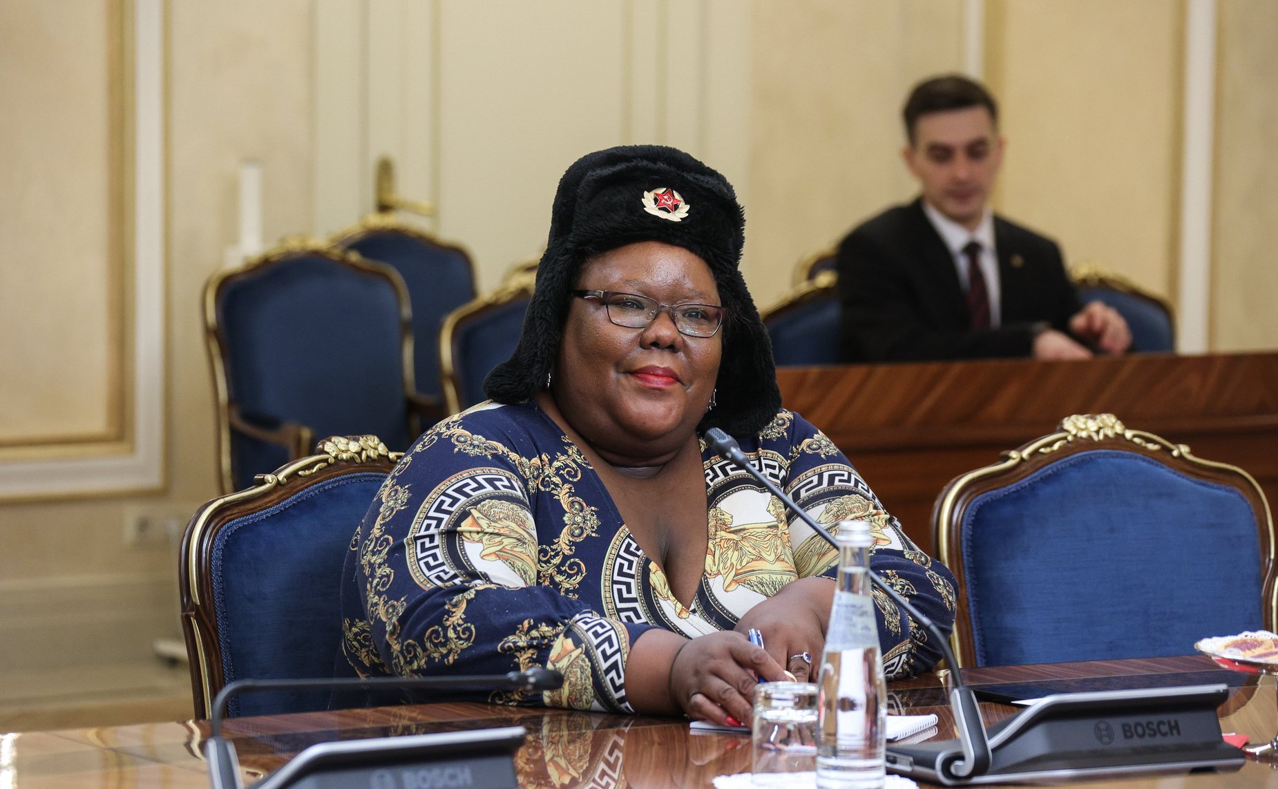 Встреча заместителя Председателя Совета Федерации Галины Кареловой с представителями «Женской двадцатки» (W20)