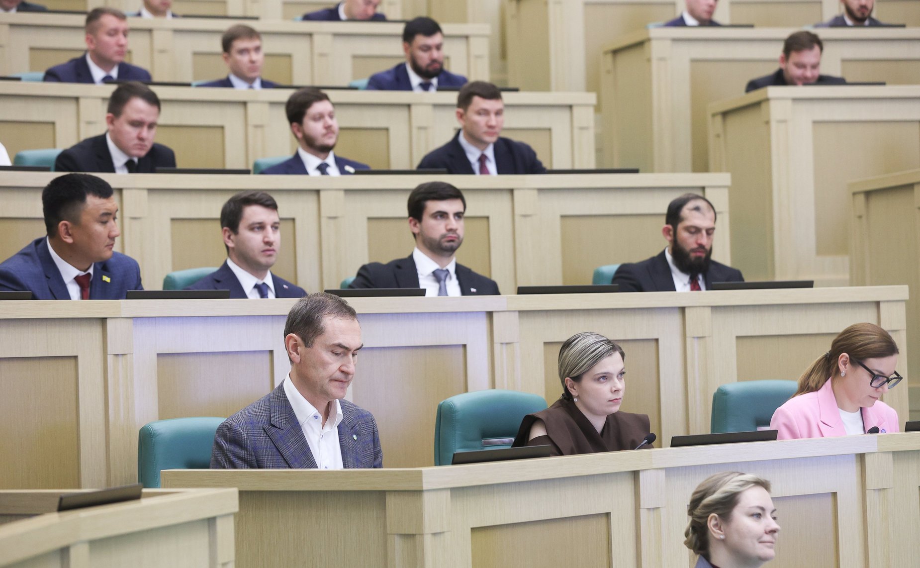 Заседание Палаты молодых законодателей при Совете Федерации