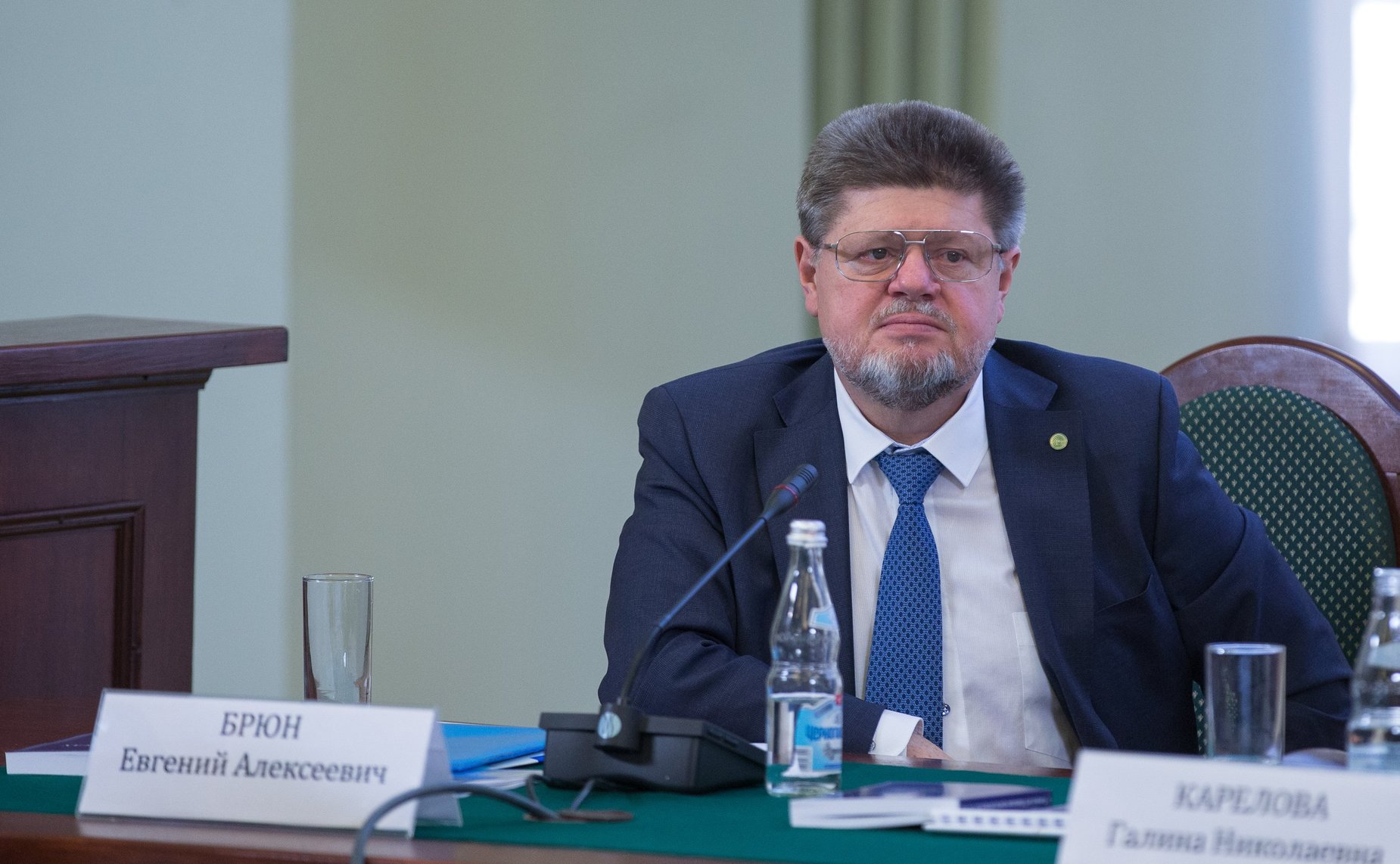 Е. Брюн на первом заседании Совета по проблемам профилактики наркомании