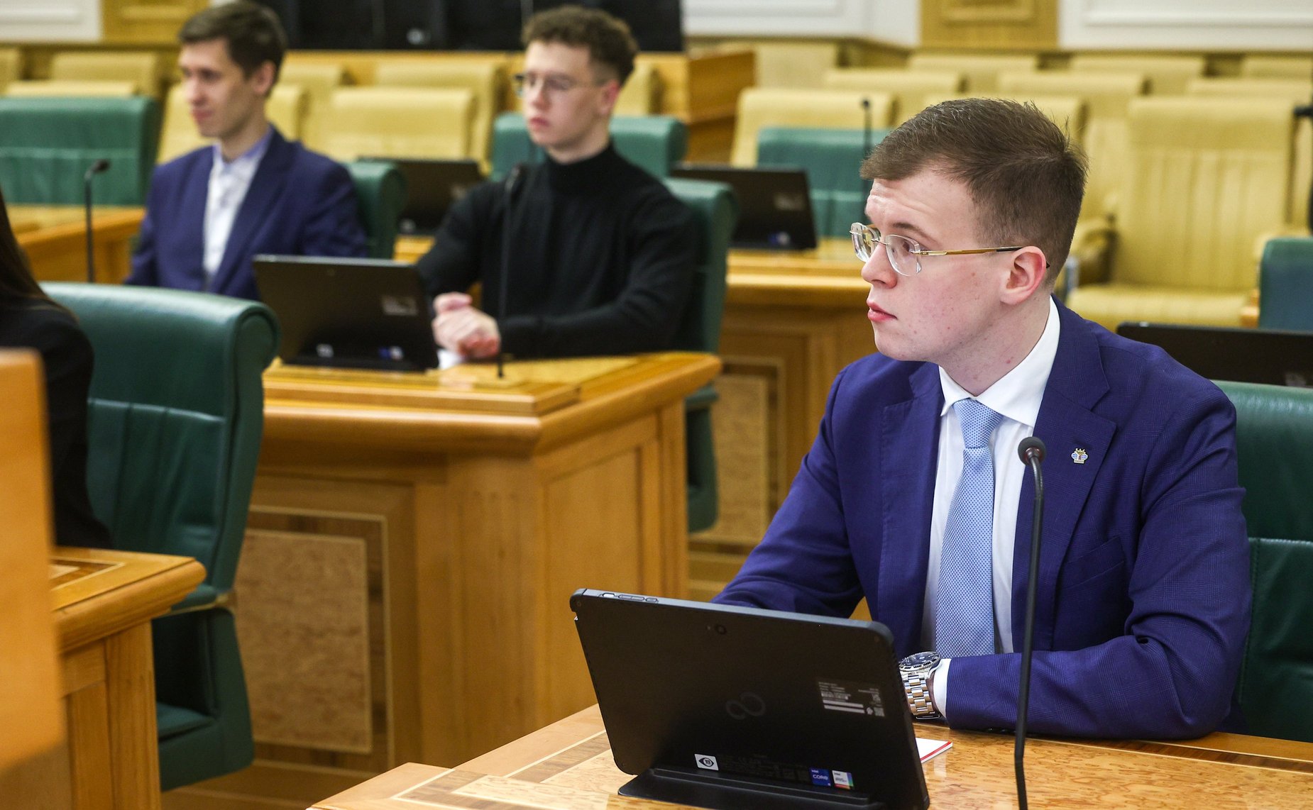 Евгений Богомазов провел встречу с руководителями Представительств Вологодской области в Москве и Санкт-Петербурге и студентами-вологжанами, обучающимися в ВУЗах Москвы и Санкт-Петербурга