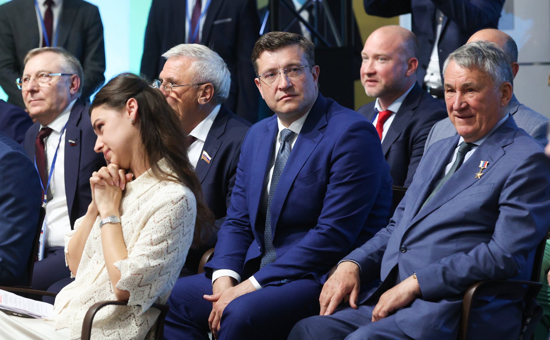 Встреча Председателя СФ Валентины Матвиенко и Председателя Совета Республики Национального собрания Республики Беларусь Натальи Кочановой с представителями молодежи России и Беларуси