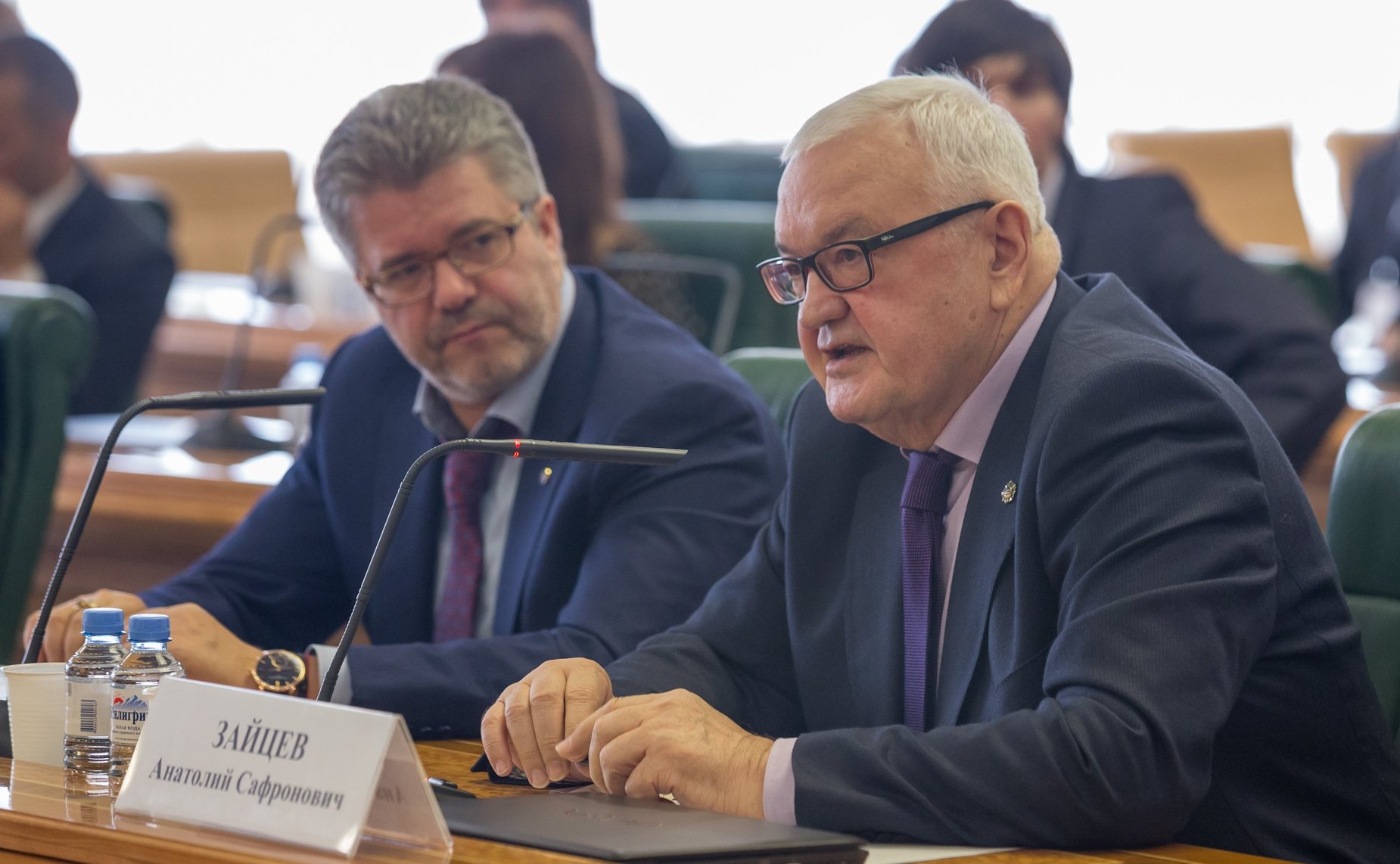 Встреча членов Правления Интеграционного клуба при Председателе СФ с финалистами Конкурса молодых международников СНГ имени А.А. Громыко