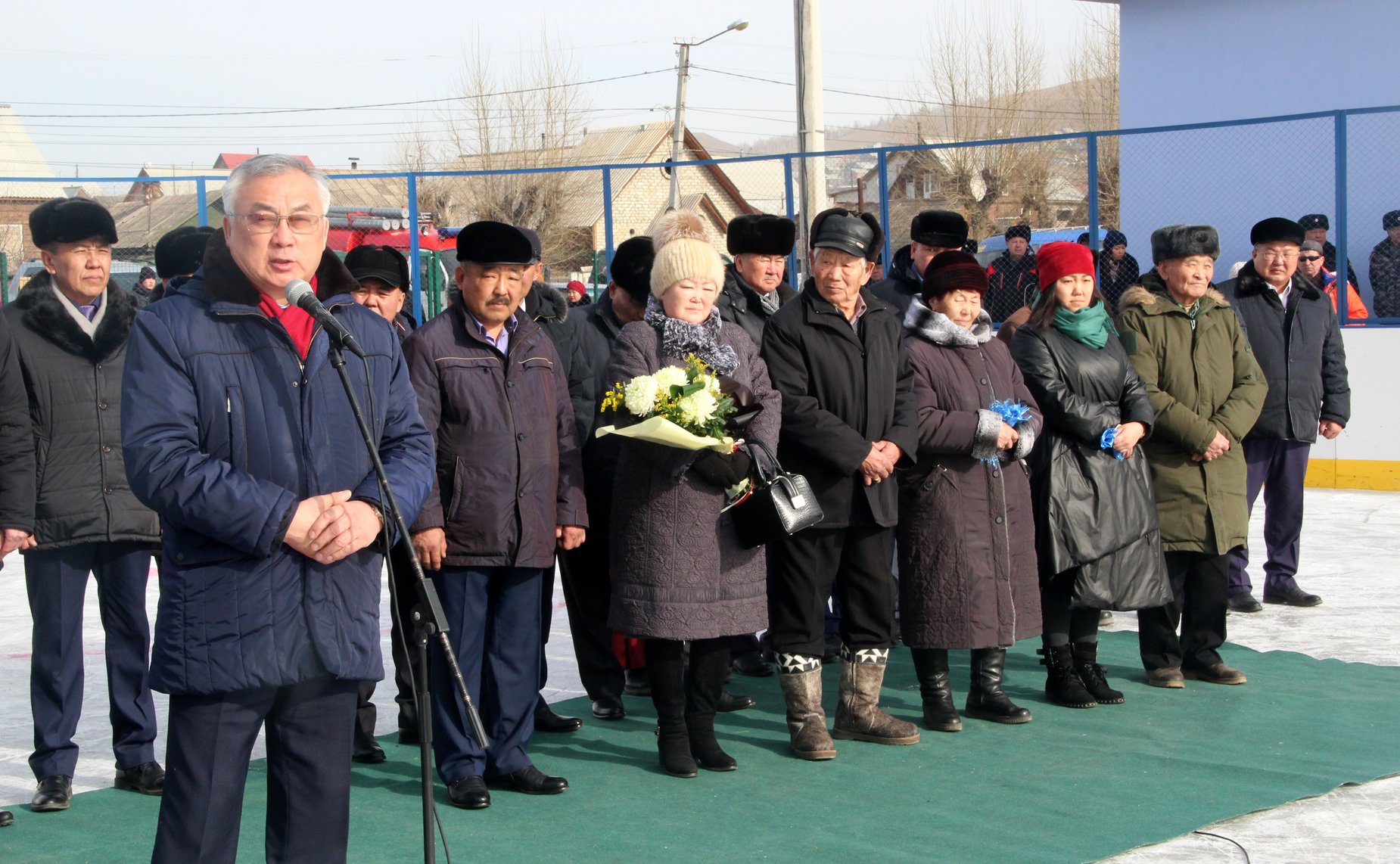Баир Жамсуев принял участие в открытии соревнований, приуроченных ко Дню защитника Отечества