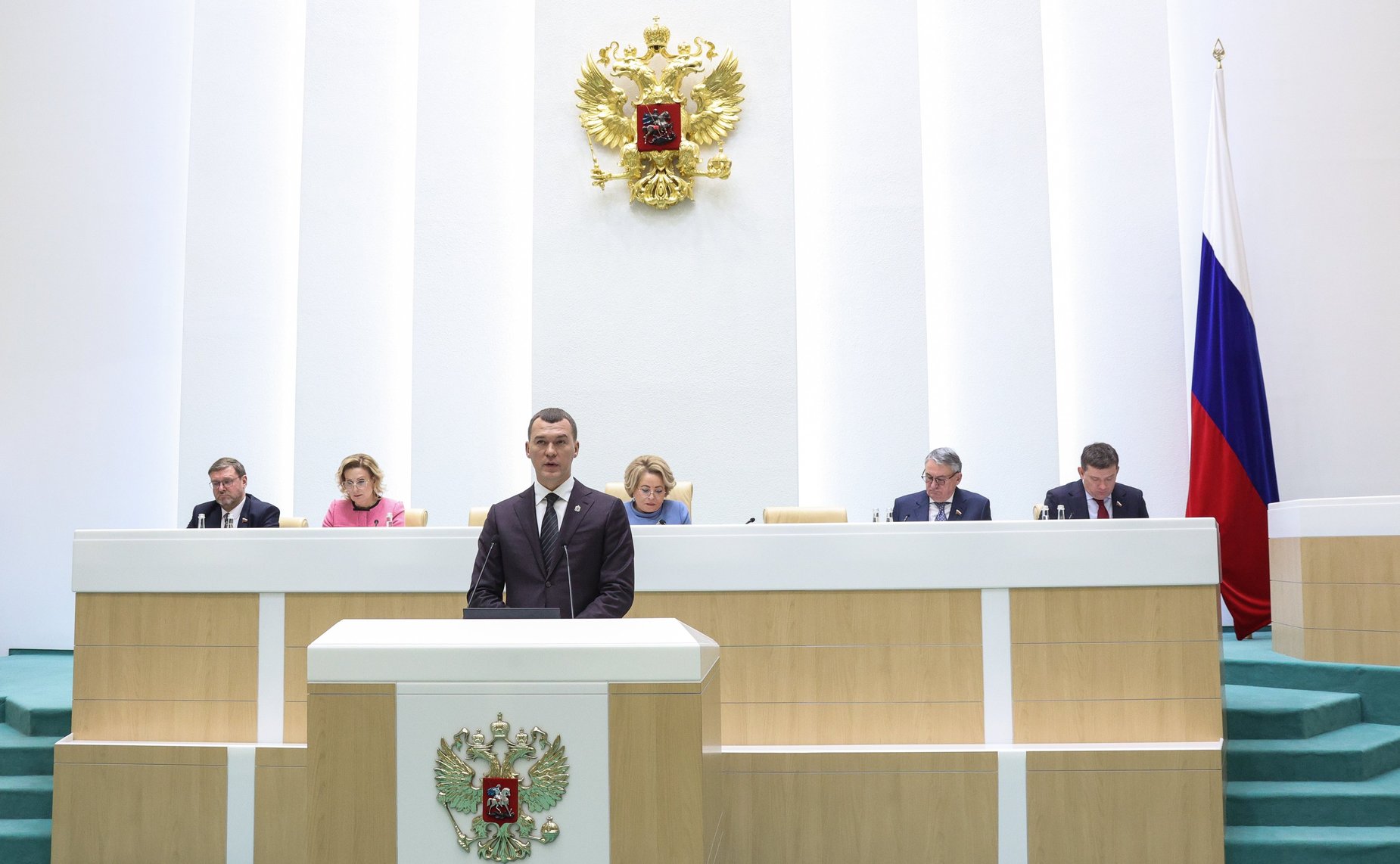 Губернатор Хабаровского края Михаил Дегтярев