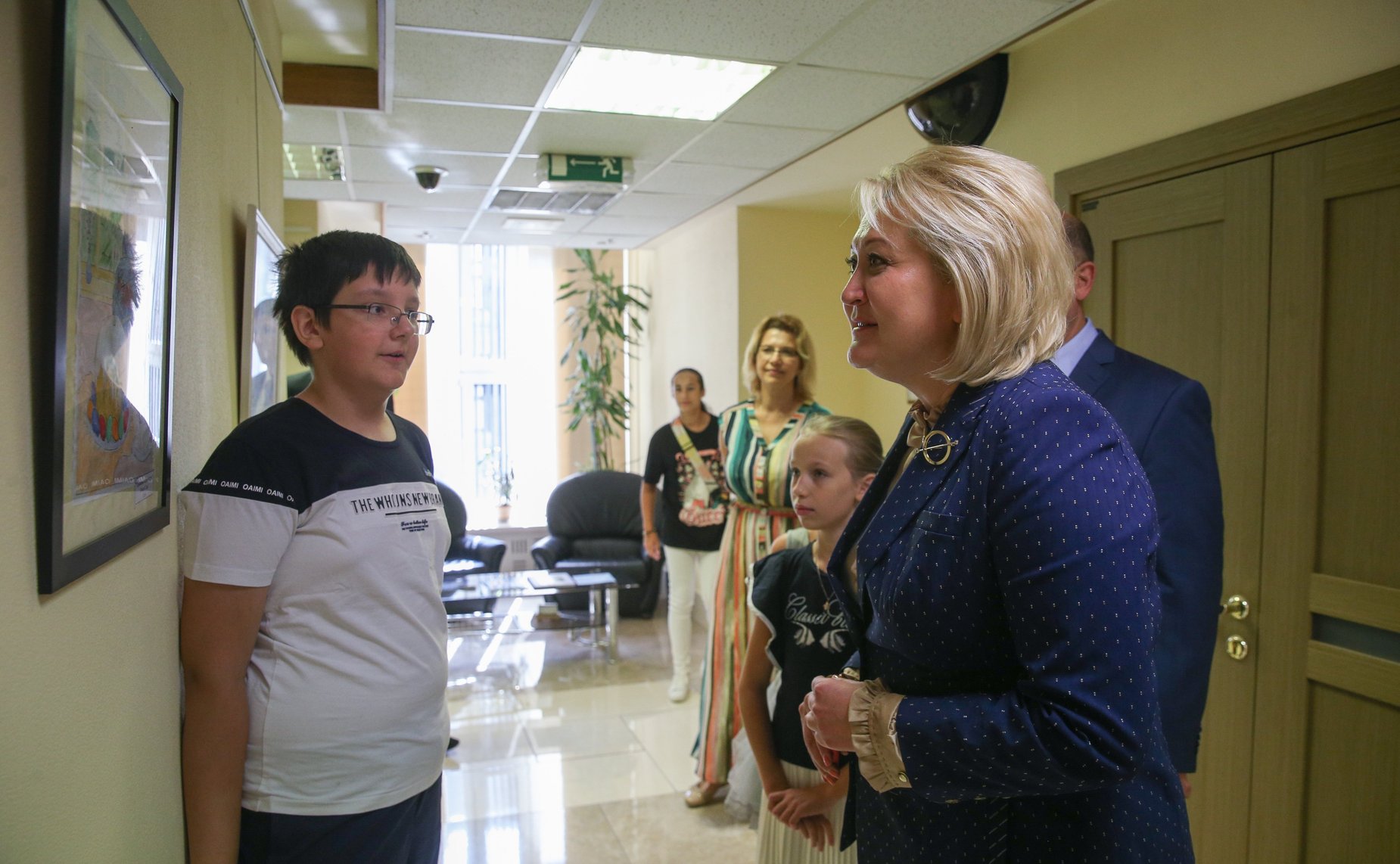 Награждение детей – участников выставки детских художественных работ «Традиции живая нить»