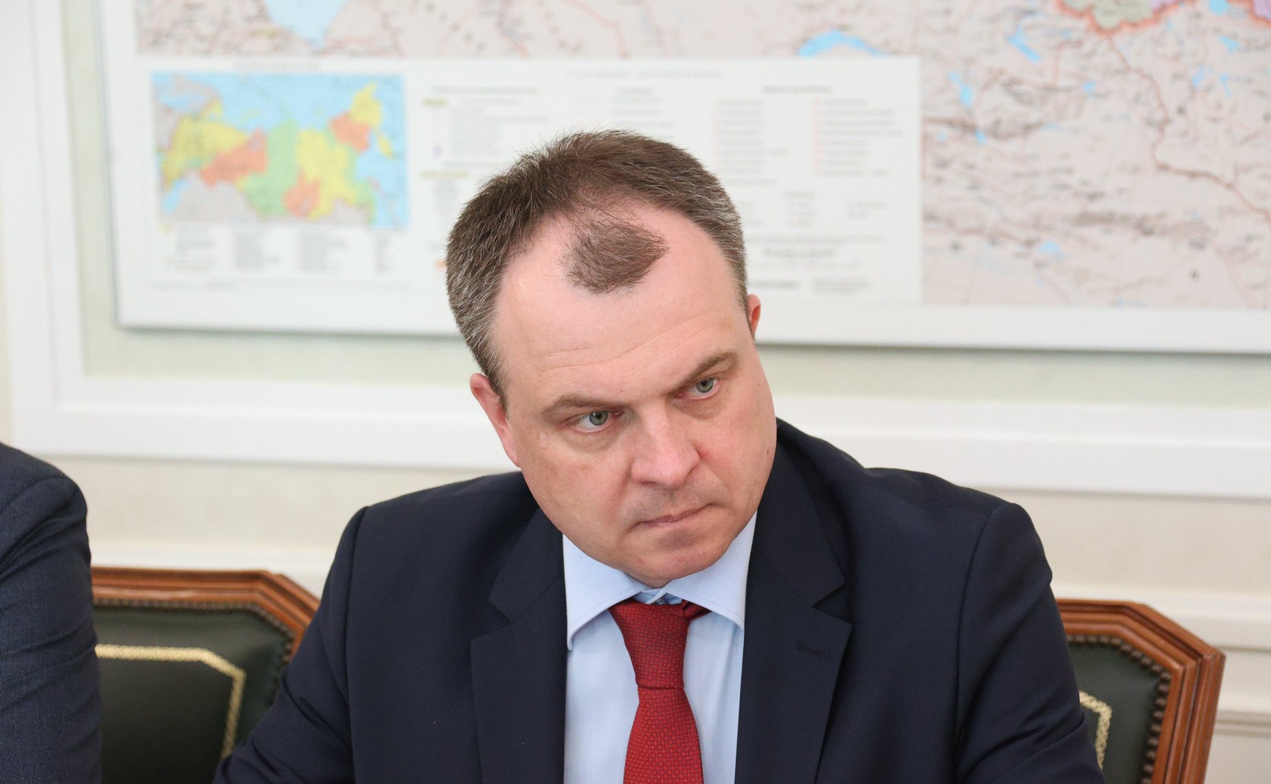 Рабочая встреча заместителя Председателя СФ Юрия Воробьева с Руководителем Федерального агентства по техническому регулированию и метрологии Антоном Шалаевым