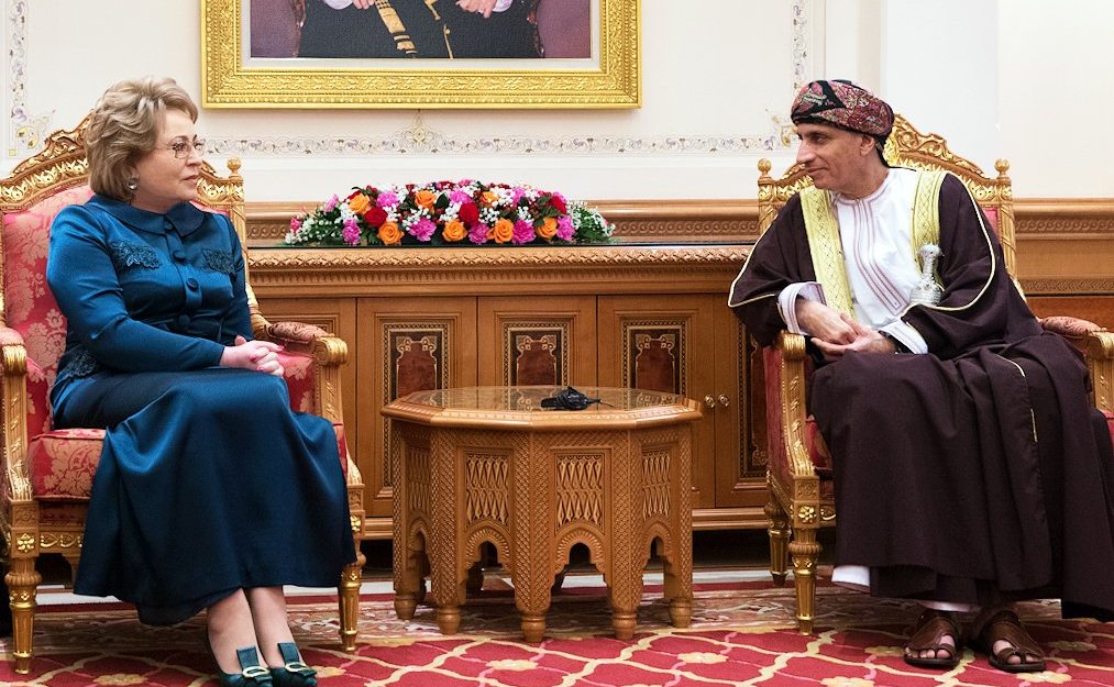 Встреча В. Матвиенко с Фахд Бен Махмуд Аль Саидом