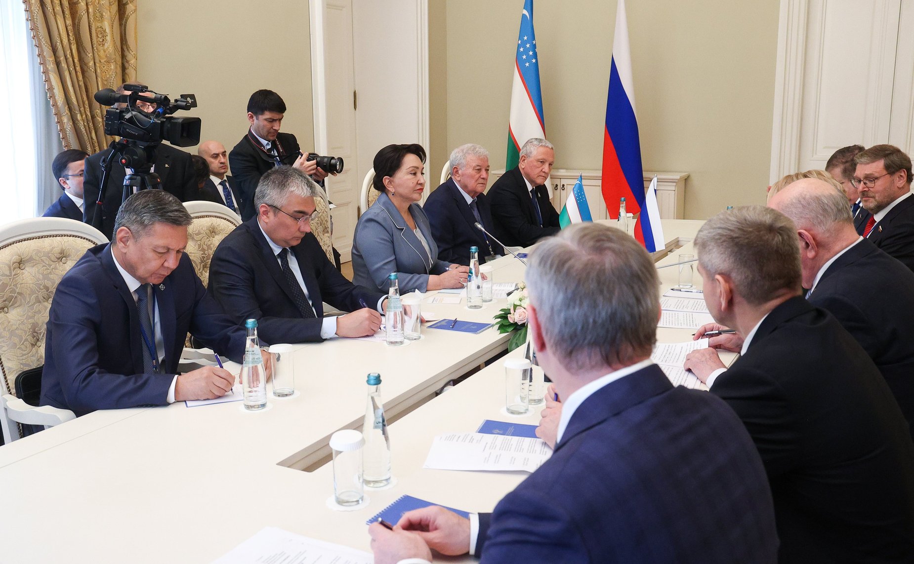 Валентина Матвиенко провела встречу с Председателем Сената Олий Мажлиса Республики Узбекистан Танзилой Нарбаевой