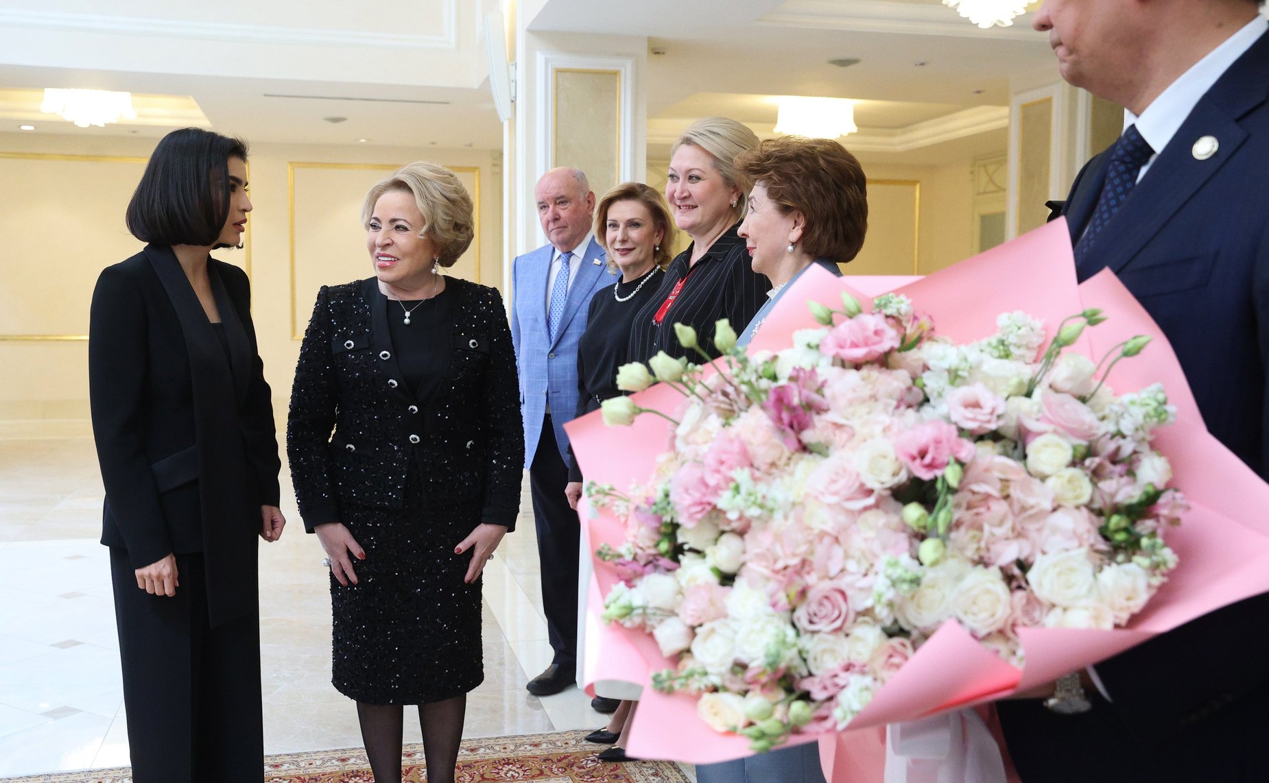 Встреча Председателя Совета Федерации Валентины Матвиенко с Помощником Президента Республики Узбекистан Саидой Мирзиёевой