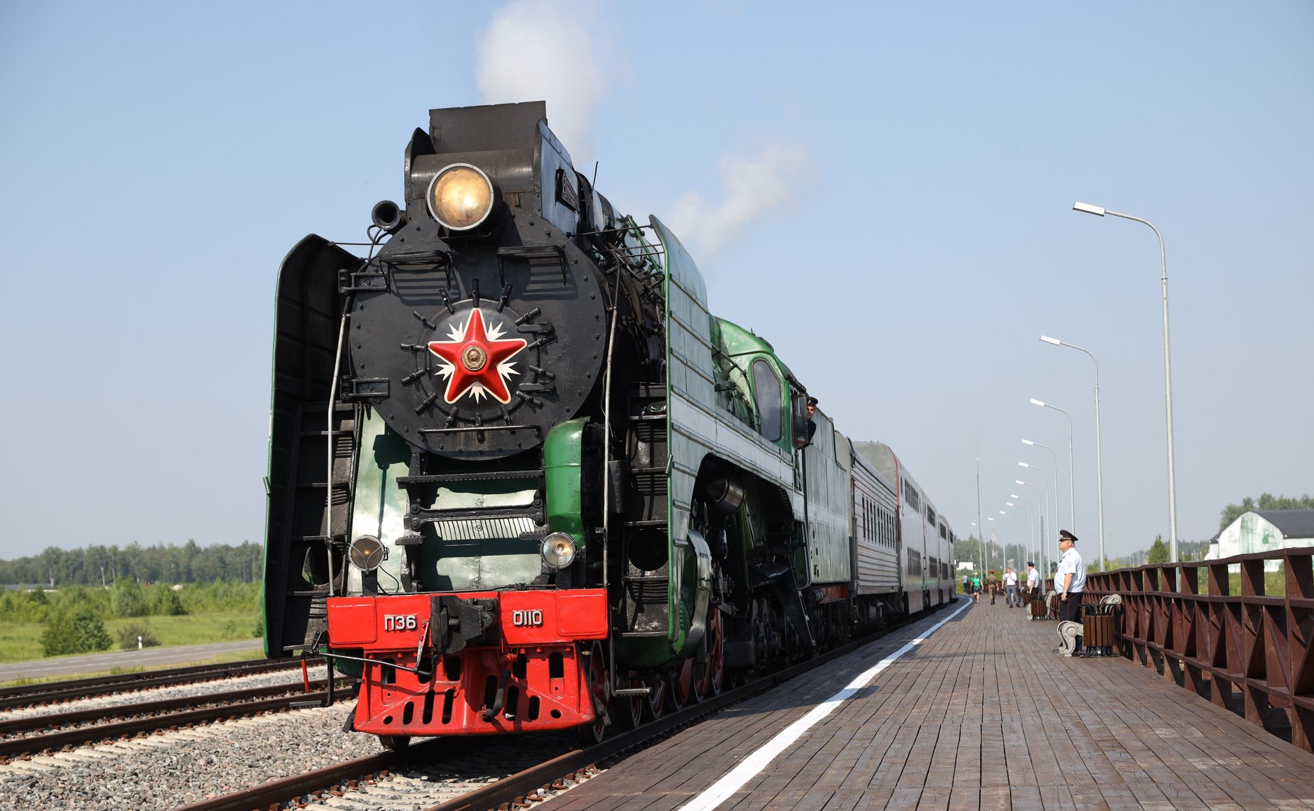 Участники проекта «Поезд Памяти» прибыли в «Парк Патриот»