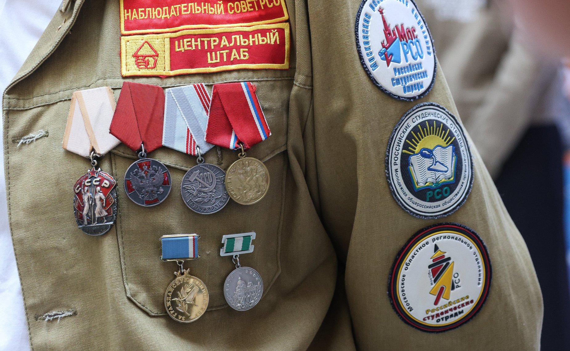 Открытие в Совете Федерации выставки «Российские Студенческие Отряды: главное трудовое движение страны», посвященной 65-летию движения