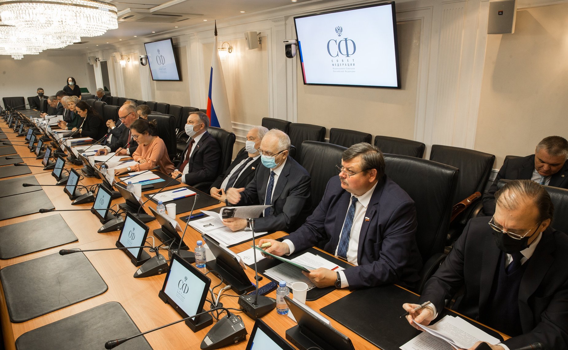 Совместное заседание Комитета СФ по международным делам и Постоянного комитета по безопасности и внешней политике Великого государственного Хурала Монголии