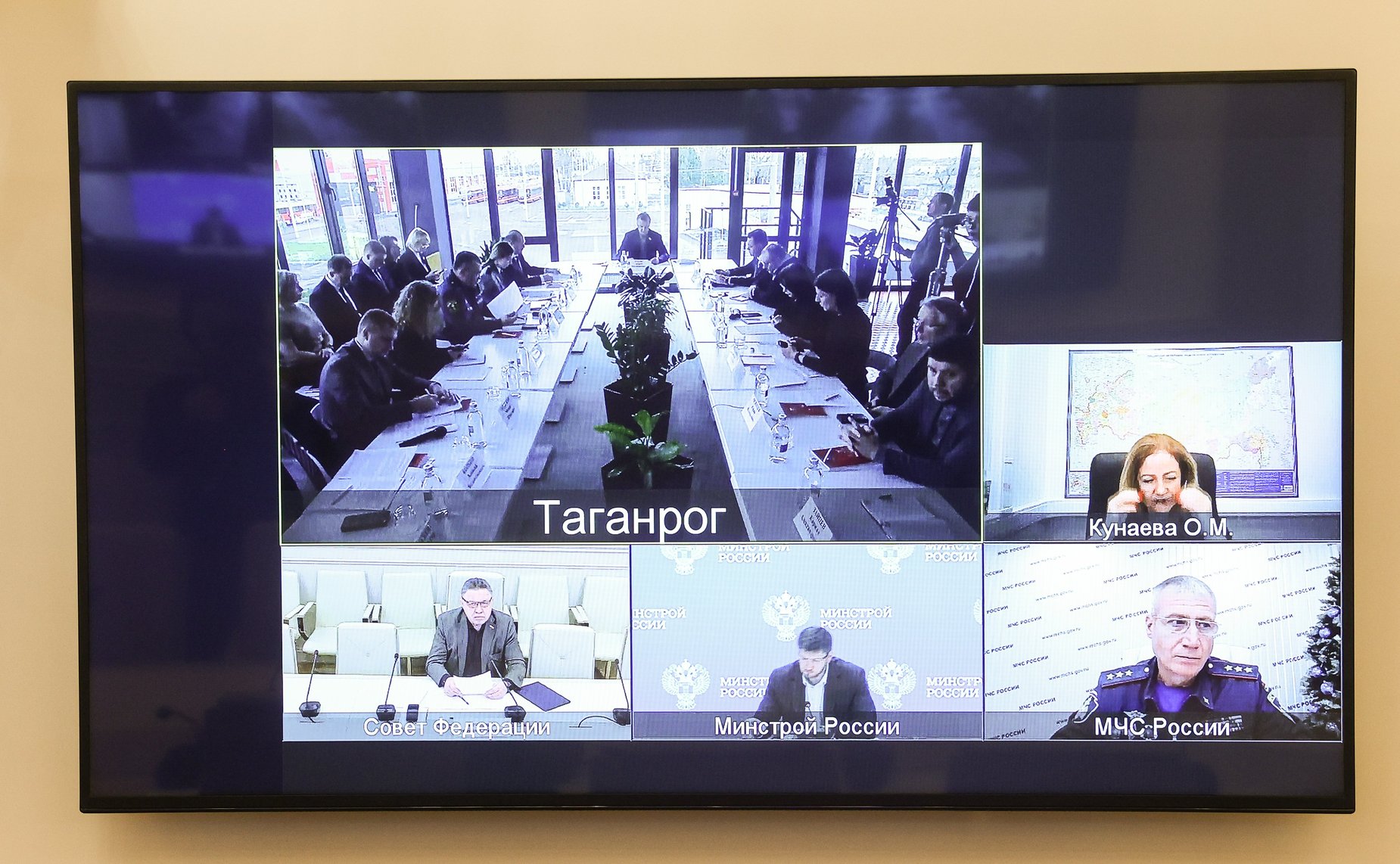 Заседание Рабочей группы по вопросам комплексного развития г. Таганрога