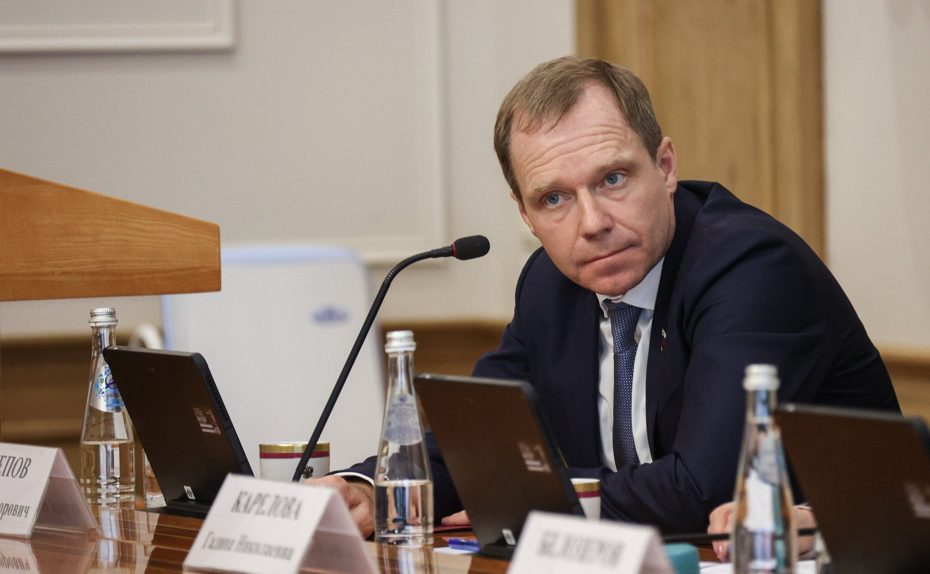 Встреча сенаторов Российской Федерации с генеральным директором — председателем правления ОАО «РЖД» Олегом Белозеровым в формате «Открытого диалога»