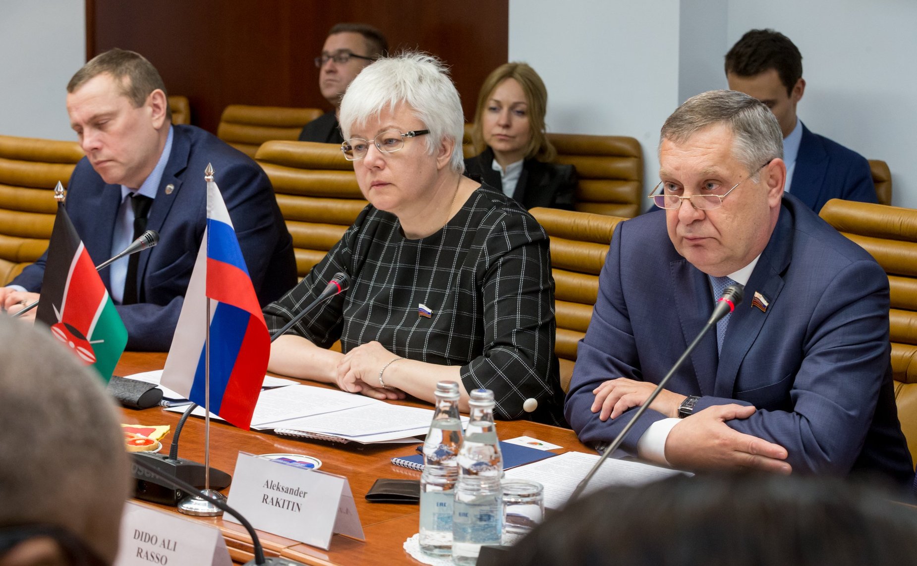 Встреча О. Тимофеевой с членом Комитета Национального собрания Кении по обороне и международным делам Дидо Али Рассо