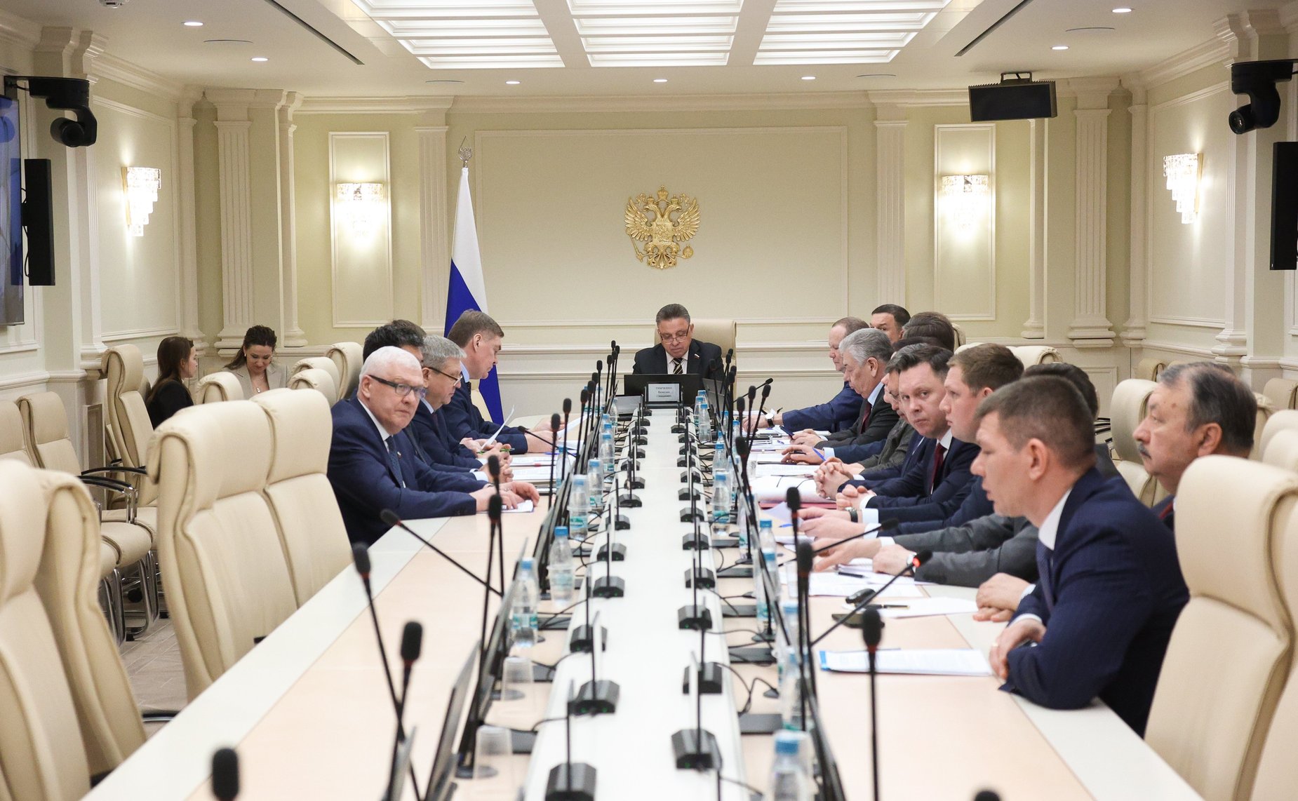 Заседание Комитета Совета Федерации по Регламенту и организации парламентской деятельности