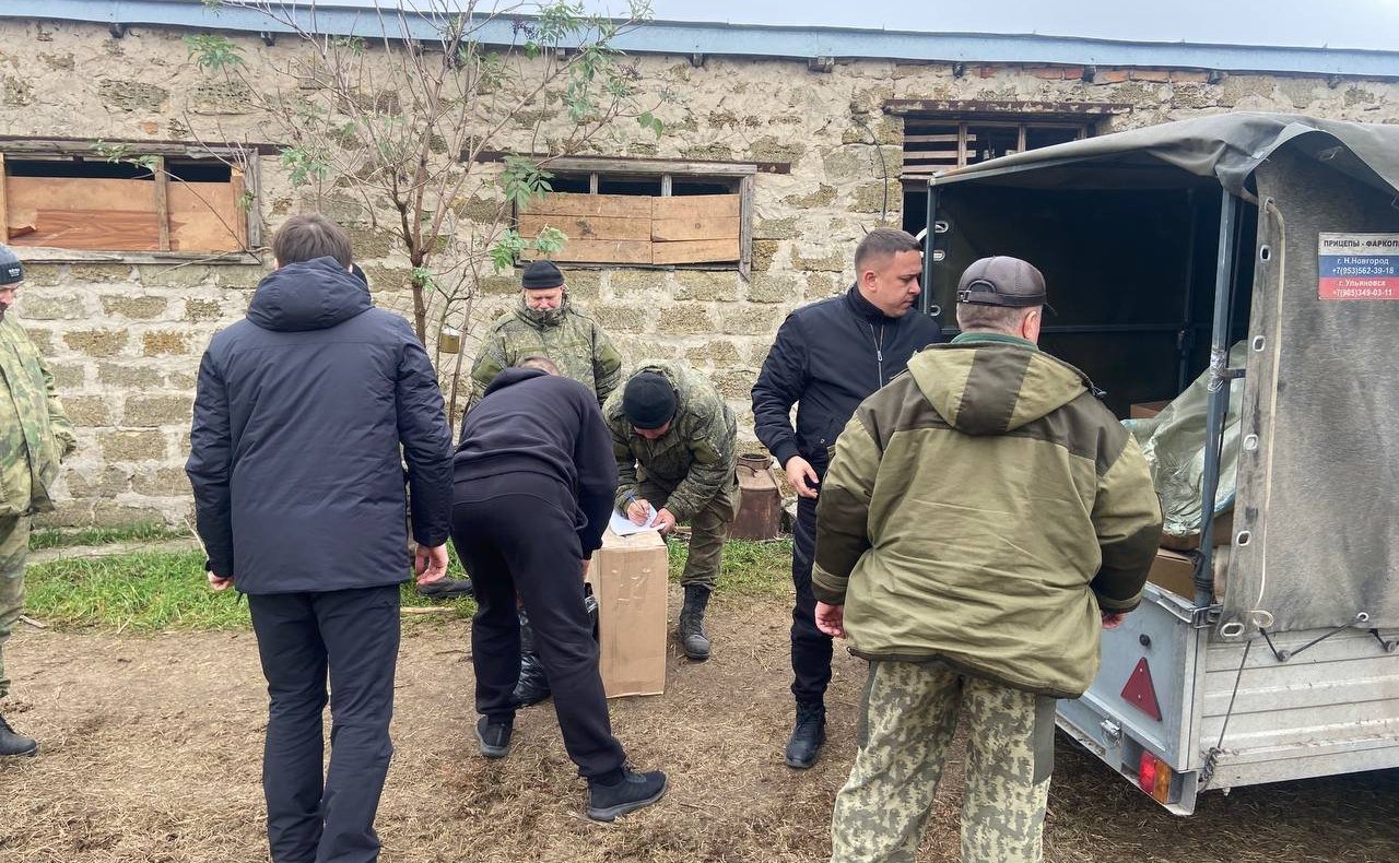 Айрат Гибатдинов посетил территории ДНР, ЛНР, Запорожской и Херсонской областей