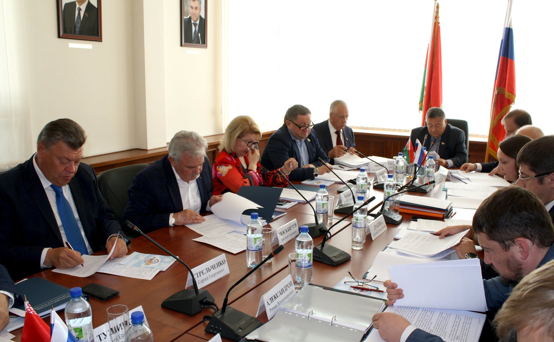 Сергей Митин принял участие в заседании Комиссии Парламентского Собрания Союза Беларуси и России по экономической политике