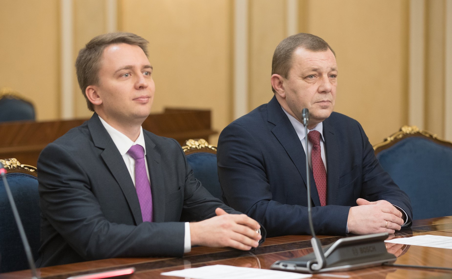 Встреча В. Матвиенко с руководителем госкорпорации «Ростех» С. Чемезовым