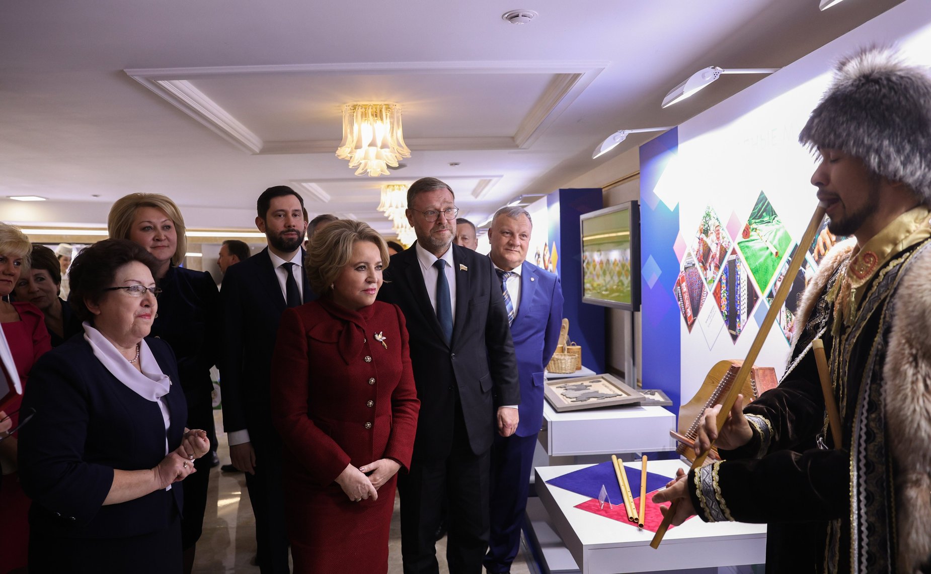 Открытие в Совете Федерации выставки зарегистрированных региональных брендов