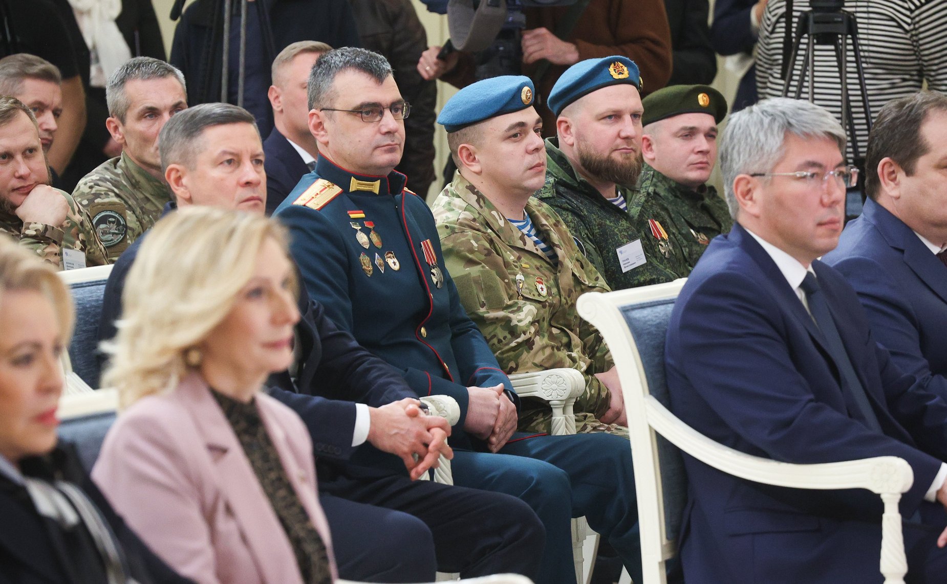 Торжественное подписание трехсторонних соглашений о сотрудничестве и взаимодействии между Государственной корпорацией «Ростех», Государственным Фондом поддержки участников СВО «Защитники Отечества» и субъектами Российской Федерации