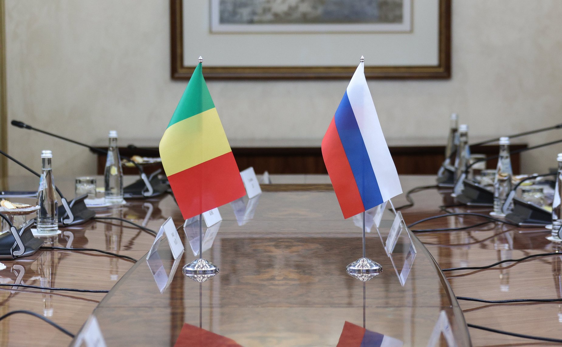 Встреча Председателя Совета Федерации Валентины Матвиенко с Председателем Национального переходного совета Республики Мали