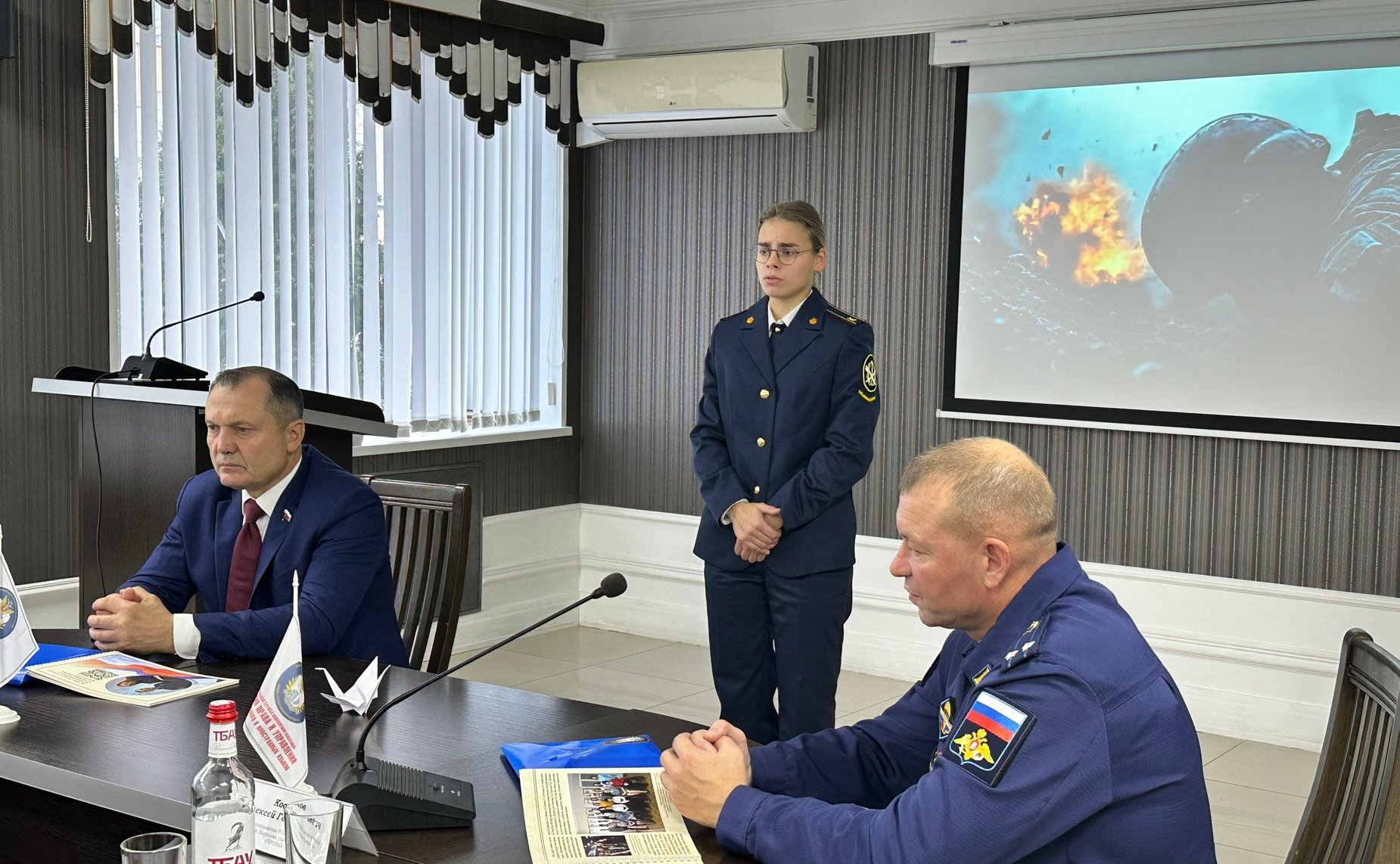 Игорь Мурог провел урок мужества для курсантов Академии ФСИН России